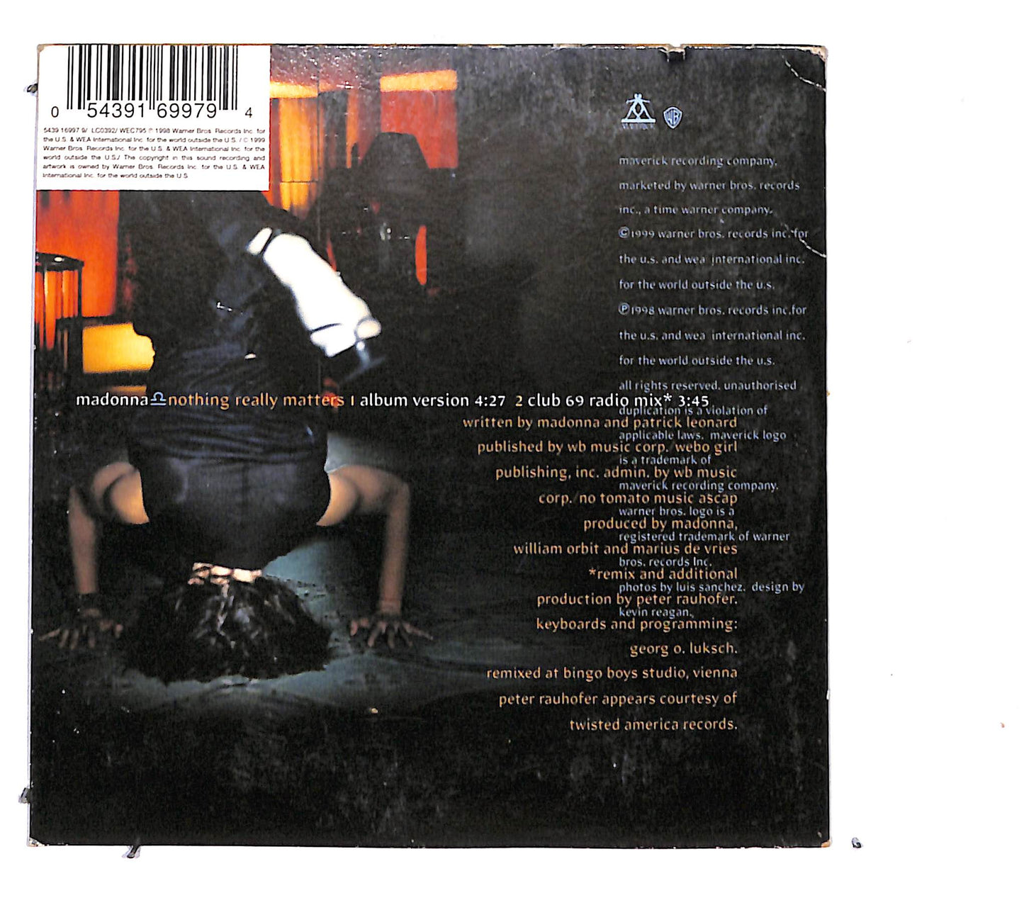 EBOND Madonna - Nothing Really Matters CD CB061114