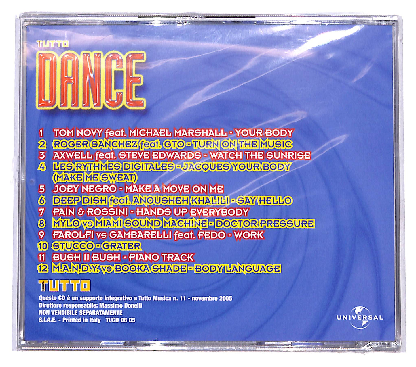 EBOND Various - Tutto Dance 2005 CD CB061119