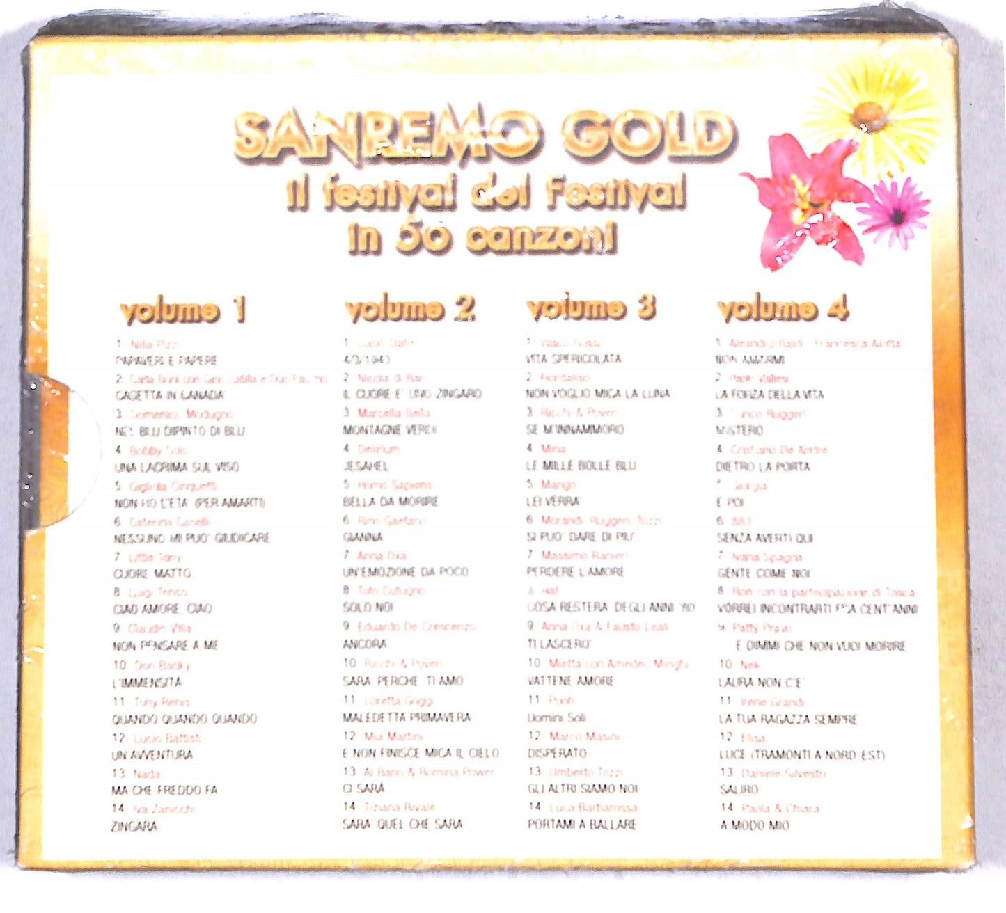 EBOND Various - Sanremo Gold Il Festival Del Festival In 56 Canzoni CD CB061124