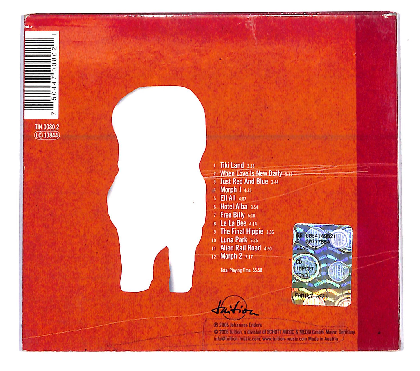 EBOND Enders Room - Hotel Alba DIGIPACK CD CB061131