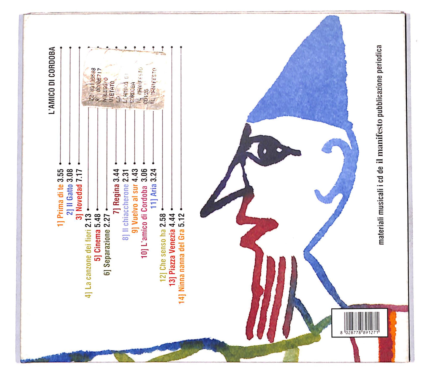 EBOND Various - L'amico di Cordoba DIGIPACK CD CB061132