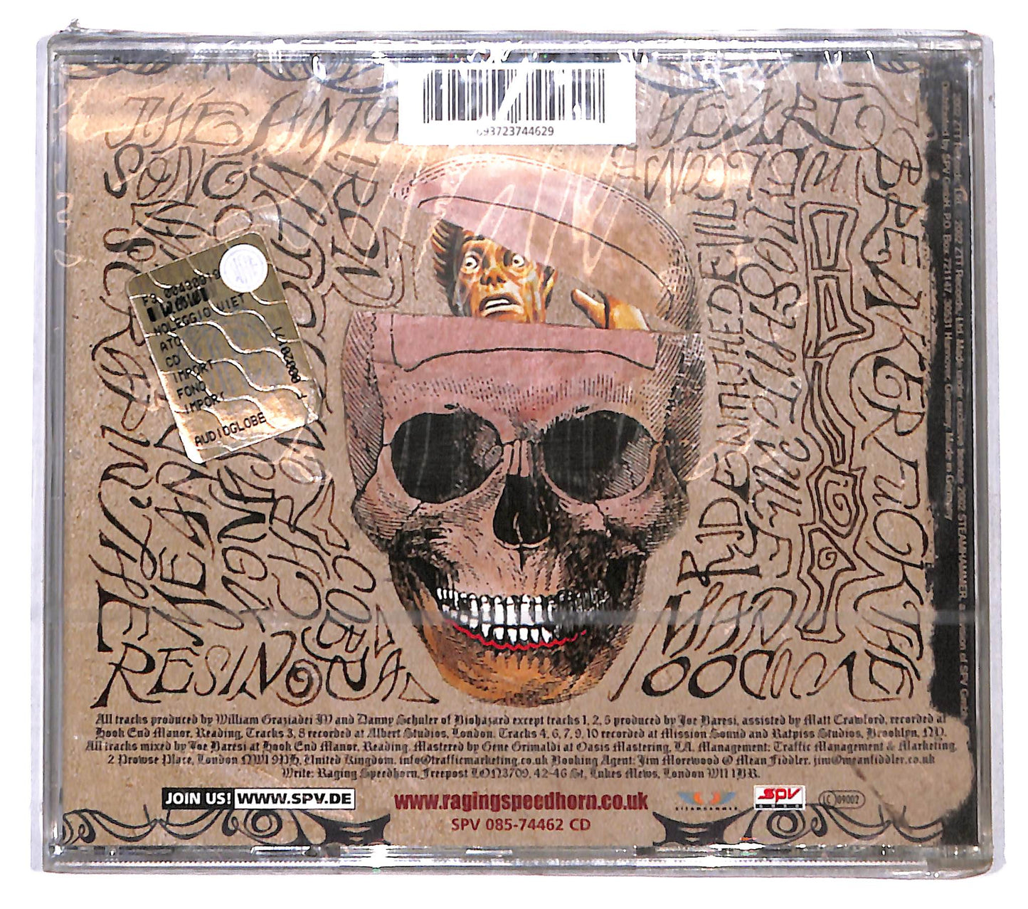 EBOND Raging Speedhorn - We Will Be Dead Tomorrow CD CB061134