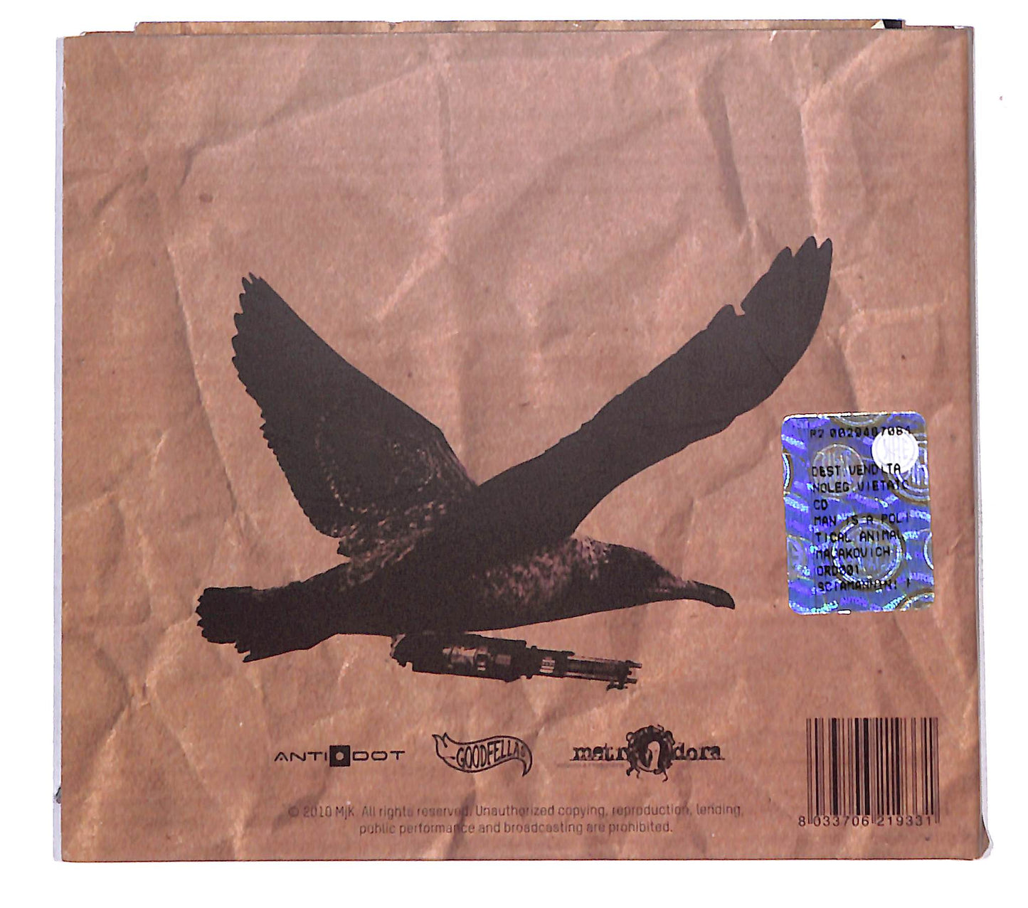 EBOND Majakovich - Man Is A Political Animal By Nature CD CB061162