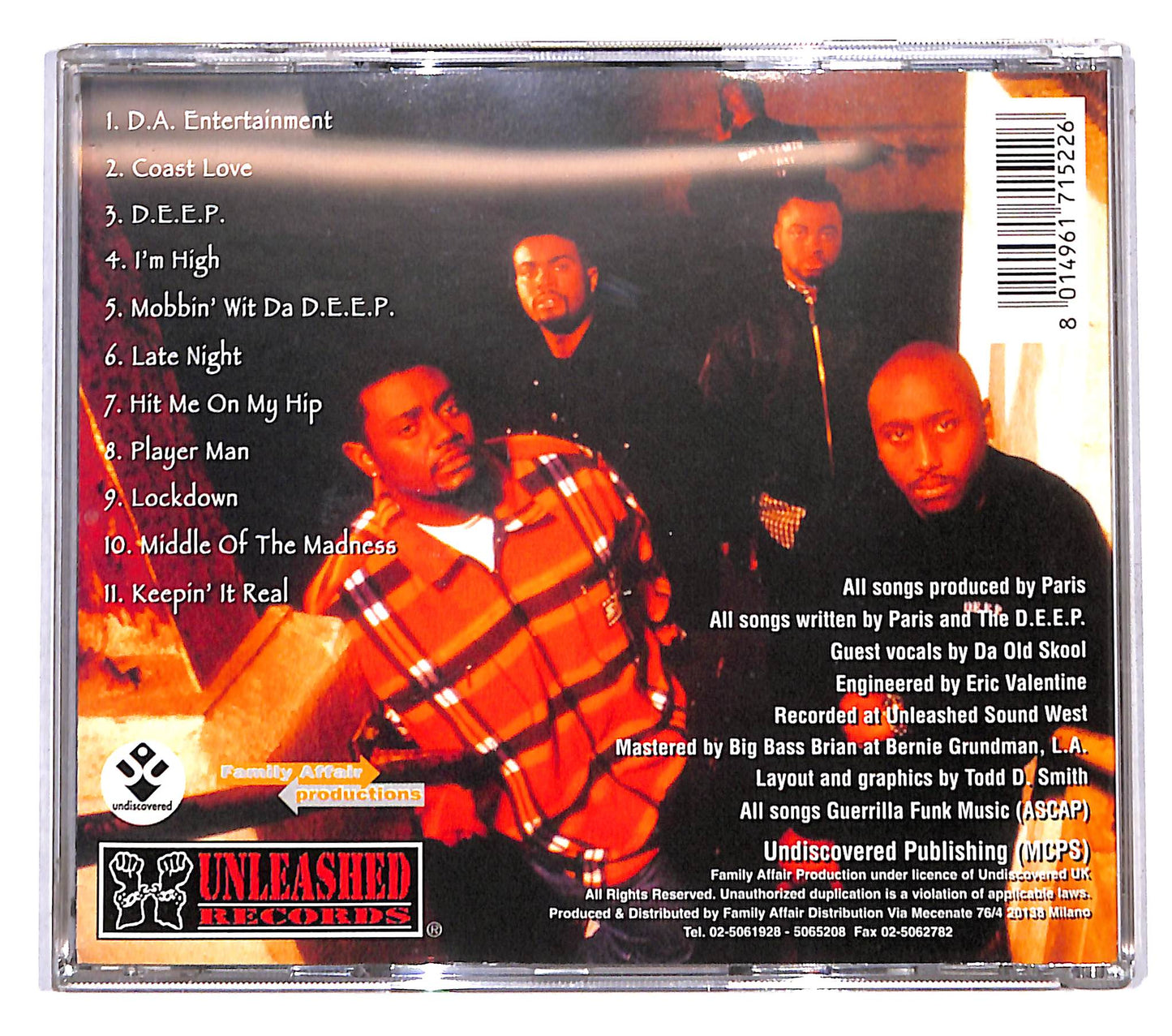 EBOND The D.E.E.P. - Parlayin' CD CB061163