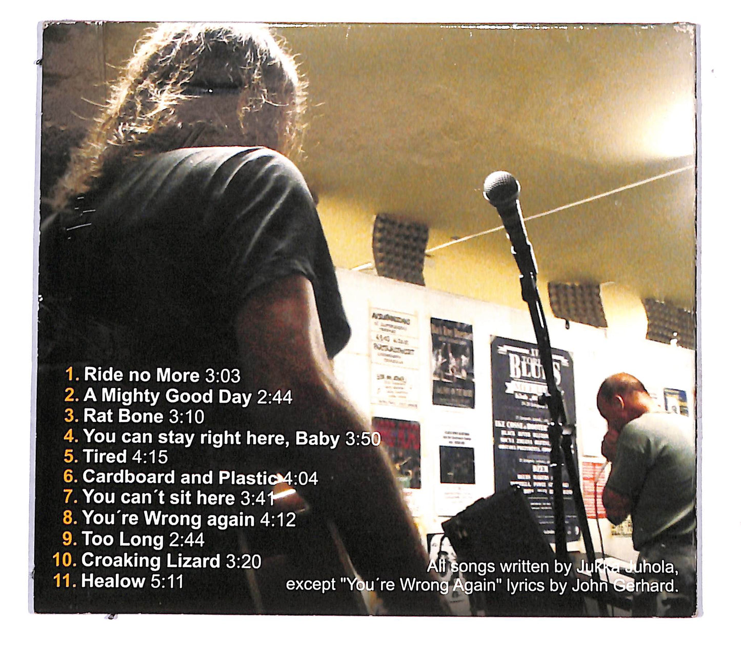 EBOND Black River Bluesman & The Croaking Lizard - Rat Bone CD CB061304