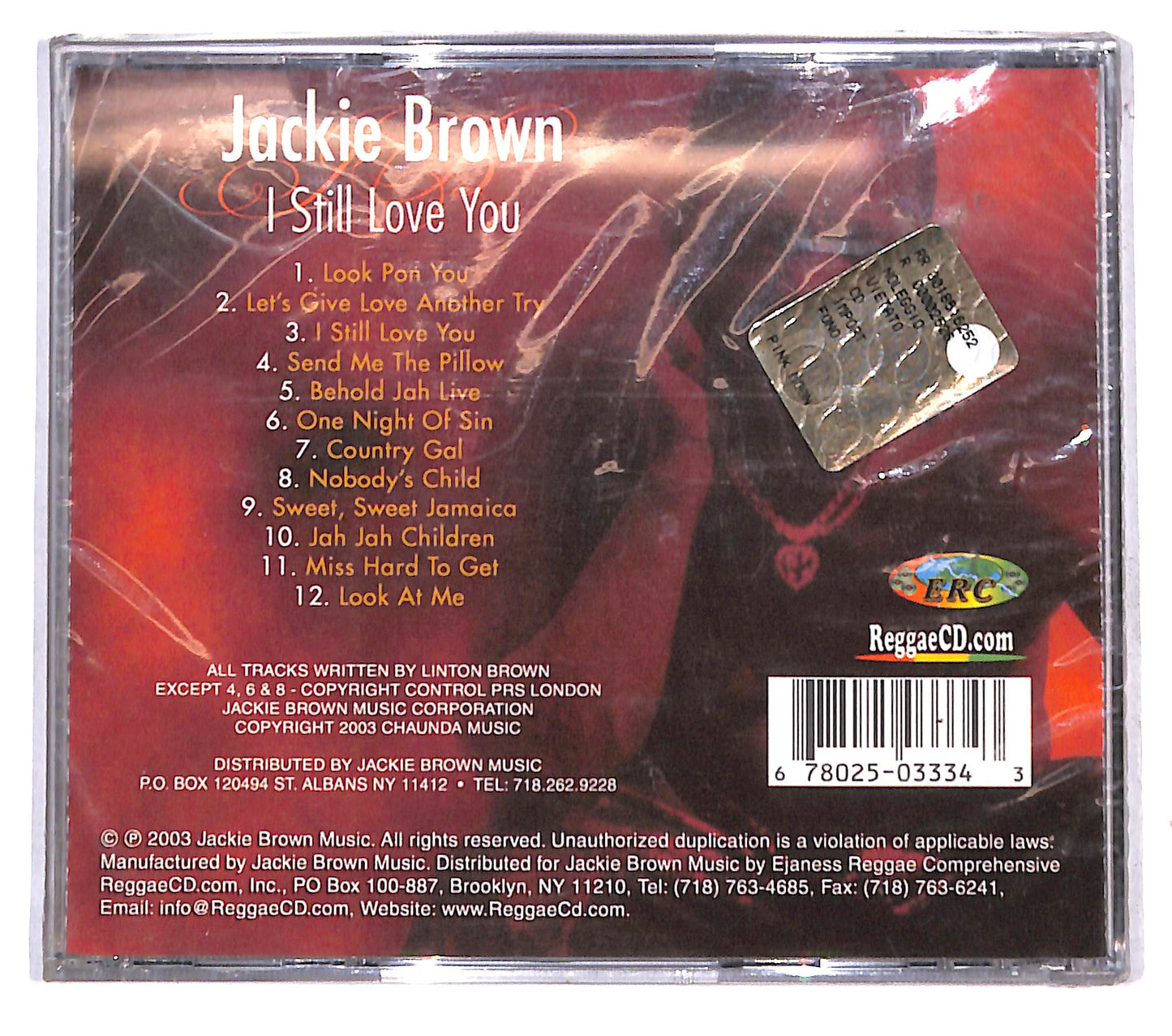 EBOND Jackie Brown - I Still Love You CD CB061323