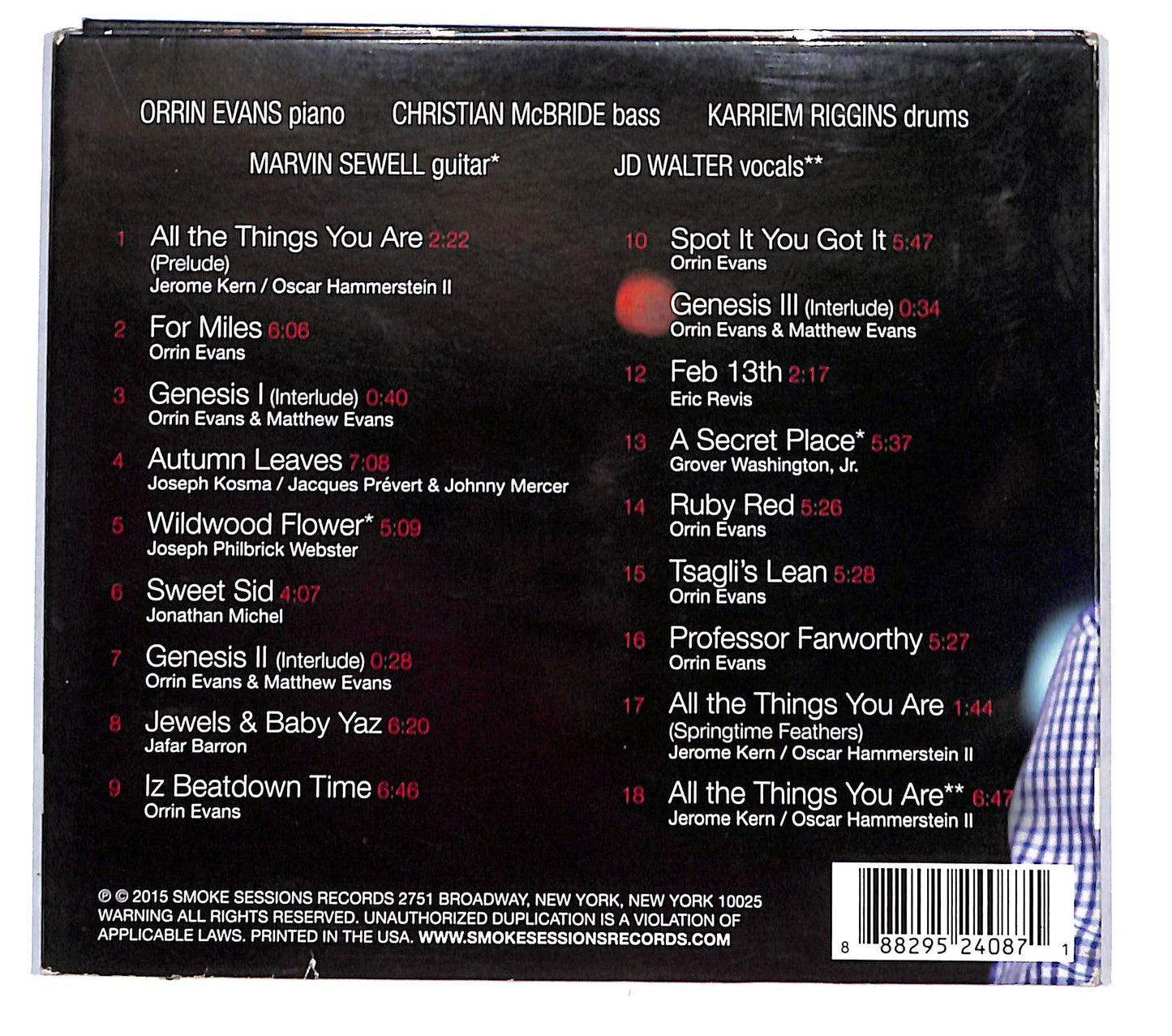 EBOND Orrin Evans - The Evolution Of Oneself DIGIPACK CD CB061364