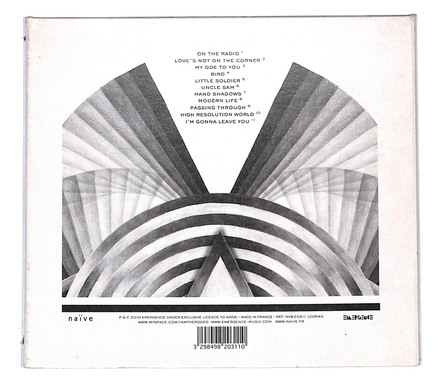 EBOND The Rodeo - Music Maelstrom DIGIPACK CD CB061807