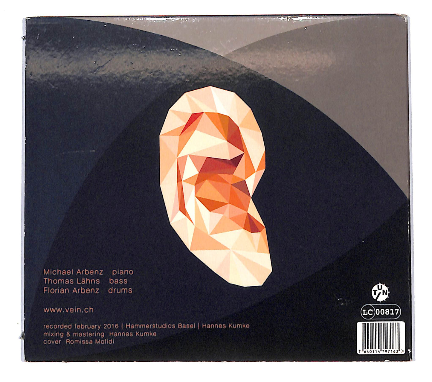 EBOND VEIN - The Chamber Music Effect DIGIPACK CD CB061817