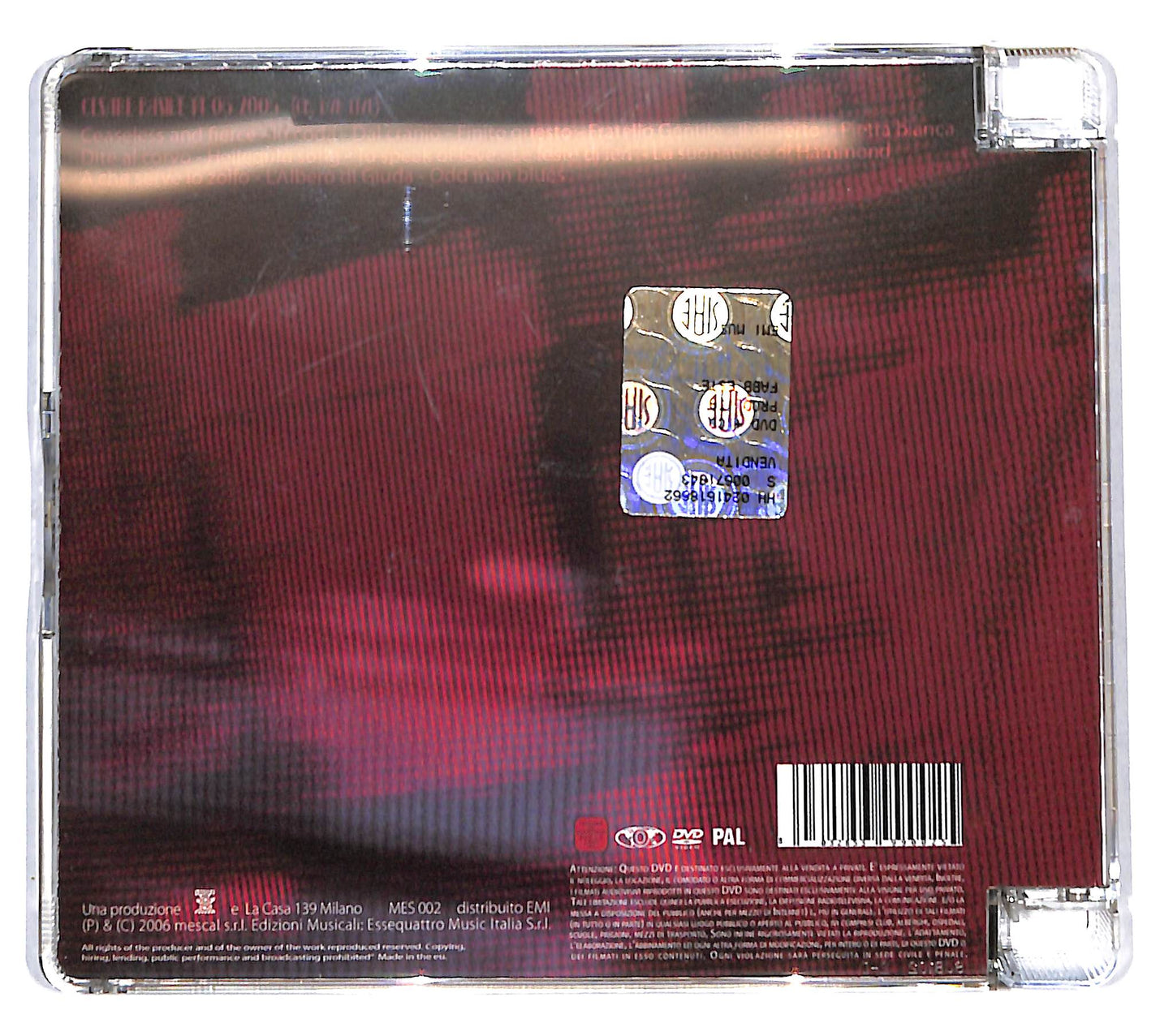 EBOND Cesare Basile - 14 06 2006 + DVD CD CB061828