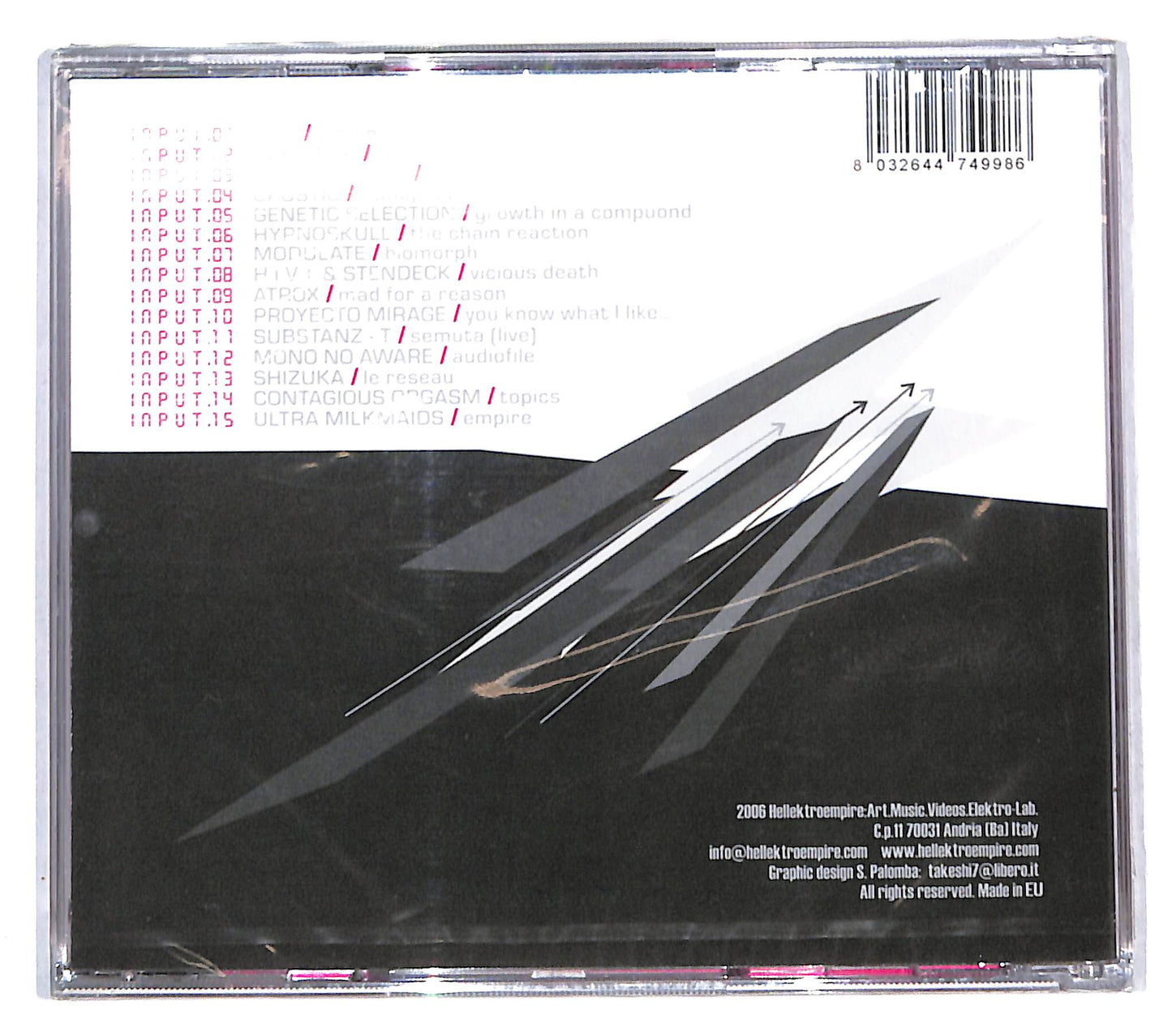 EBOND Various - New Input Noise CD CB061831