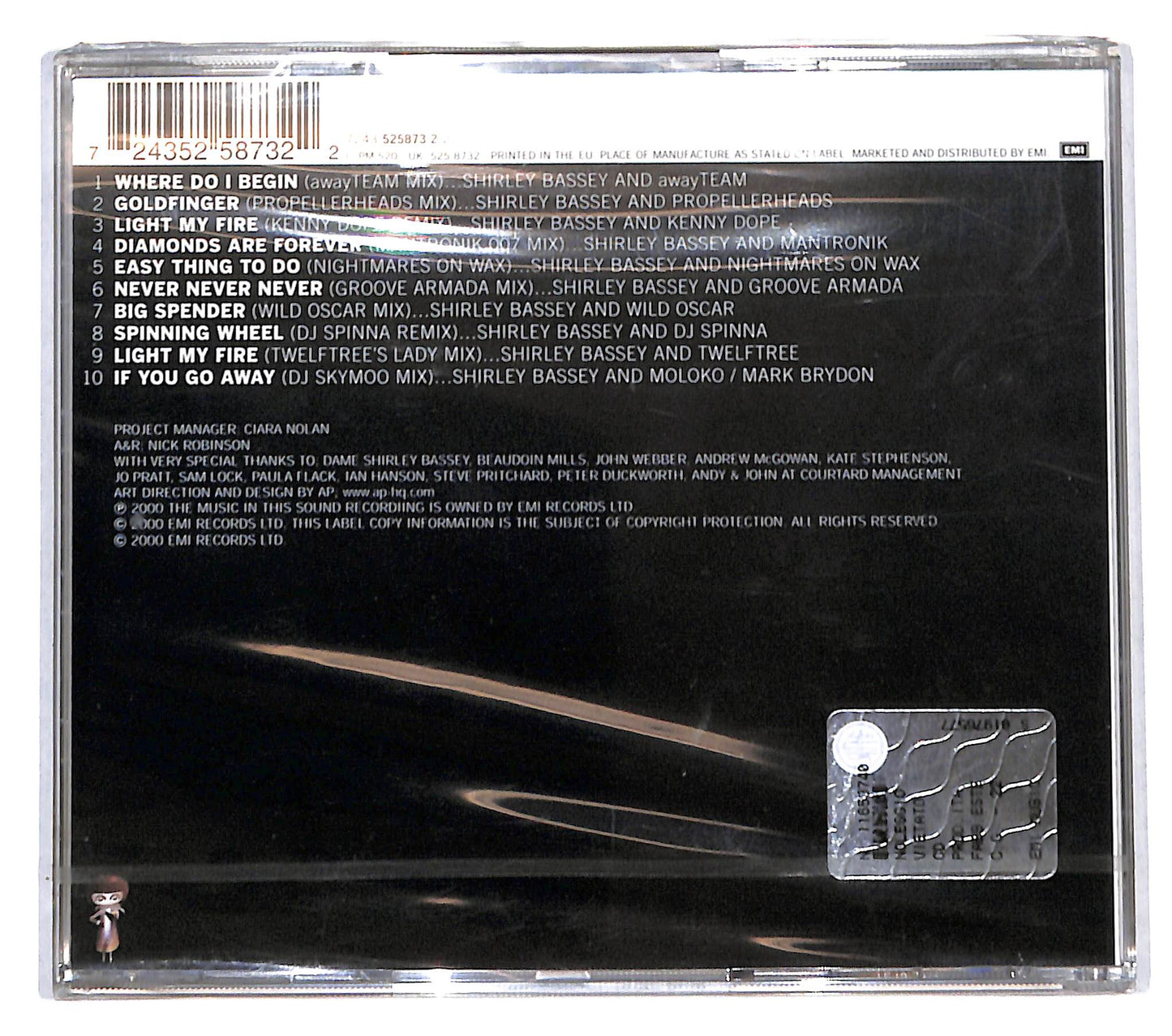 EBOND Shirley Bassey - The Remix Album...Diamonds Are Forever CD CB061834