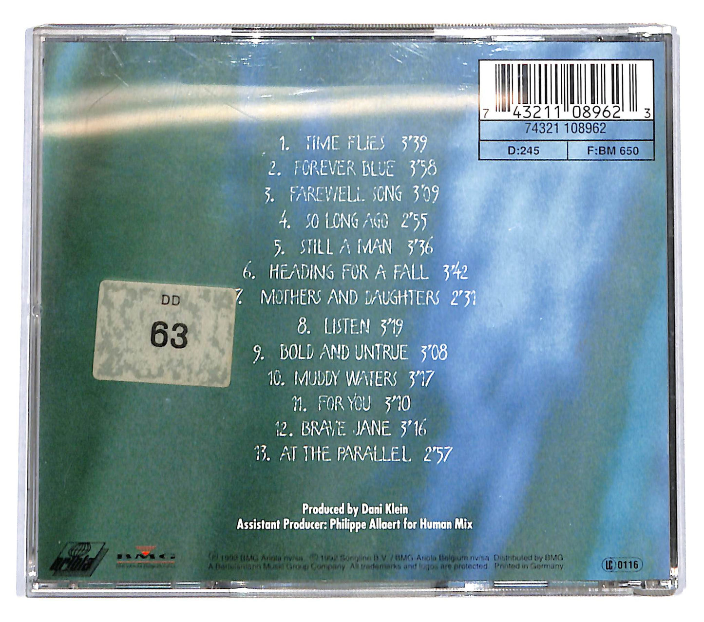 EBOND Vaya Con Dios - Time Flies CD CB061844