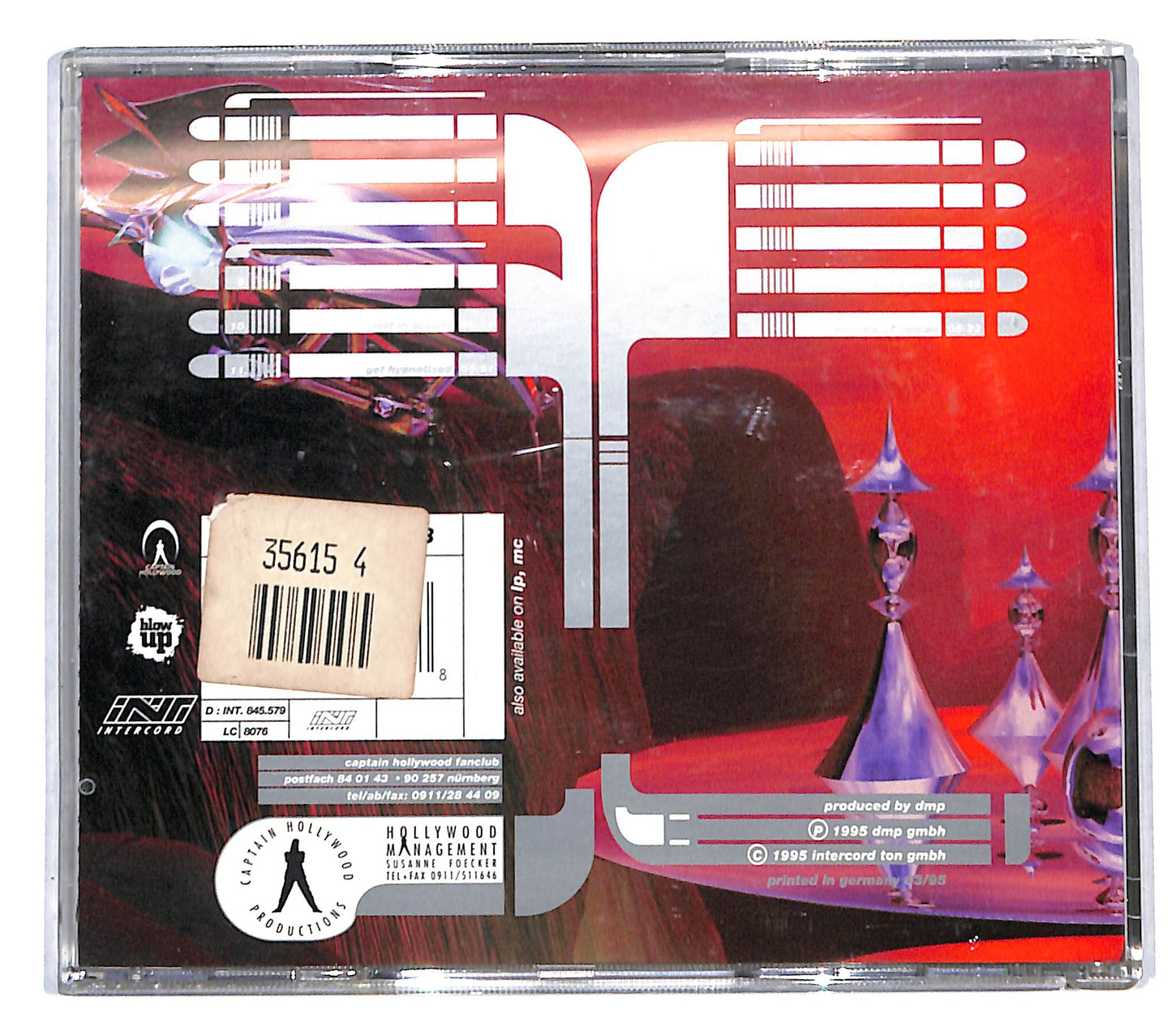 EBOND Captain Hollywood Project - Animals Or Human CD CB061846