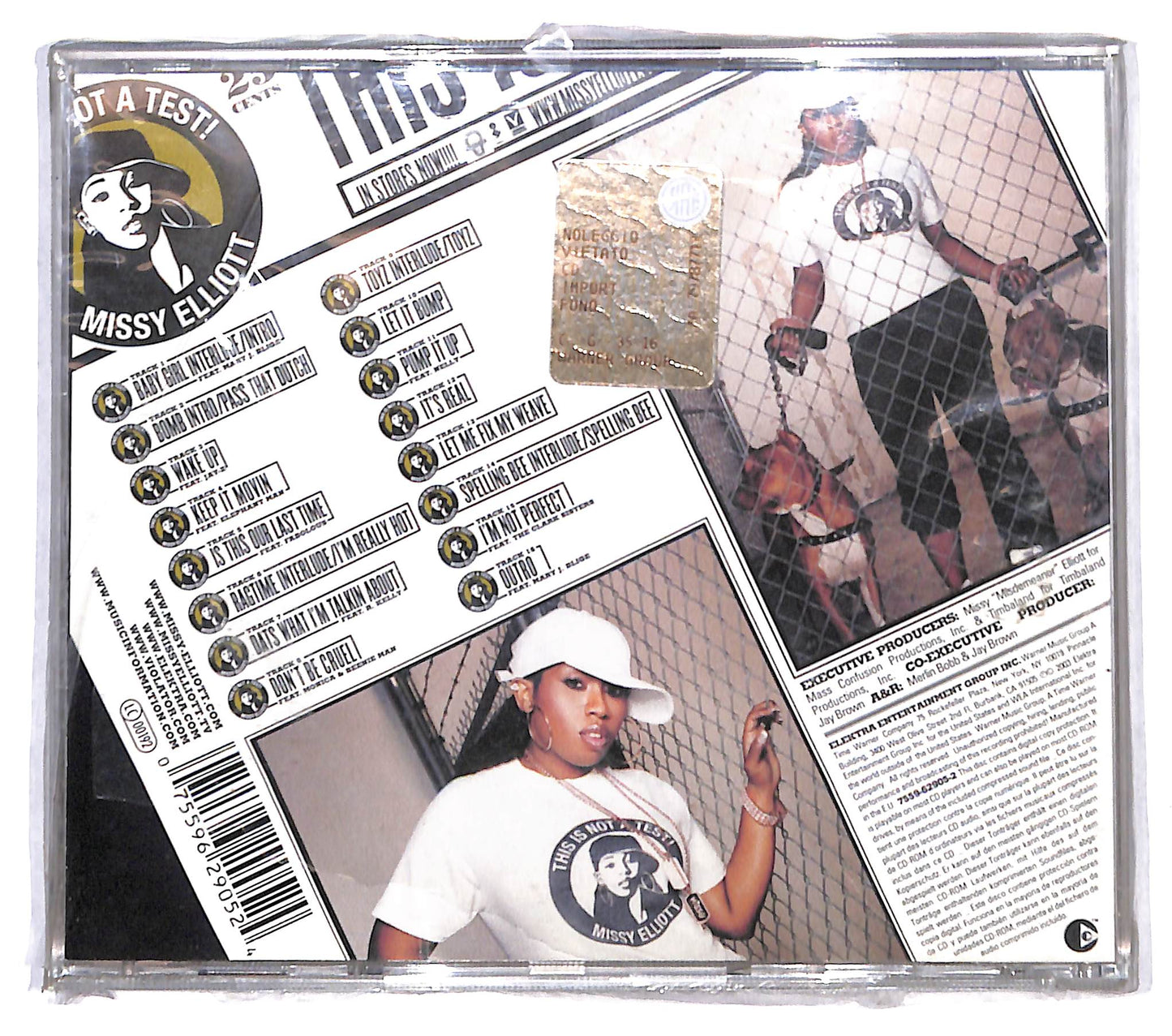 EBOND Miss elliott - this is not a test CD CB062038