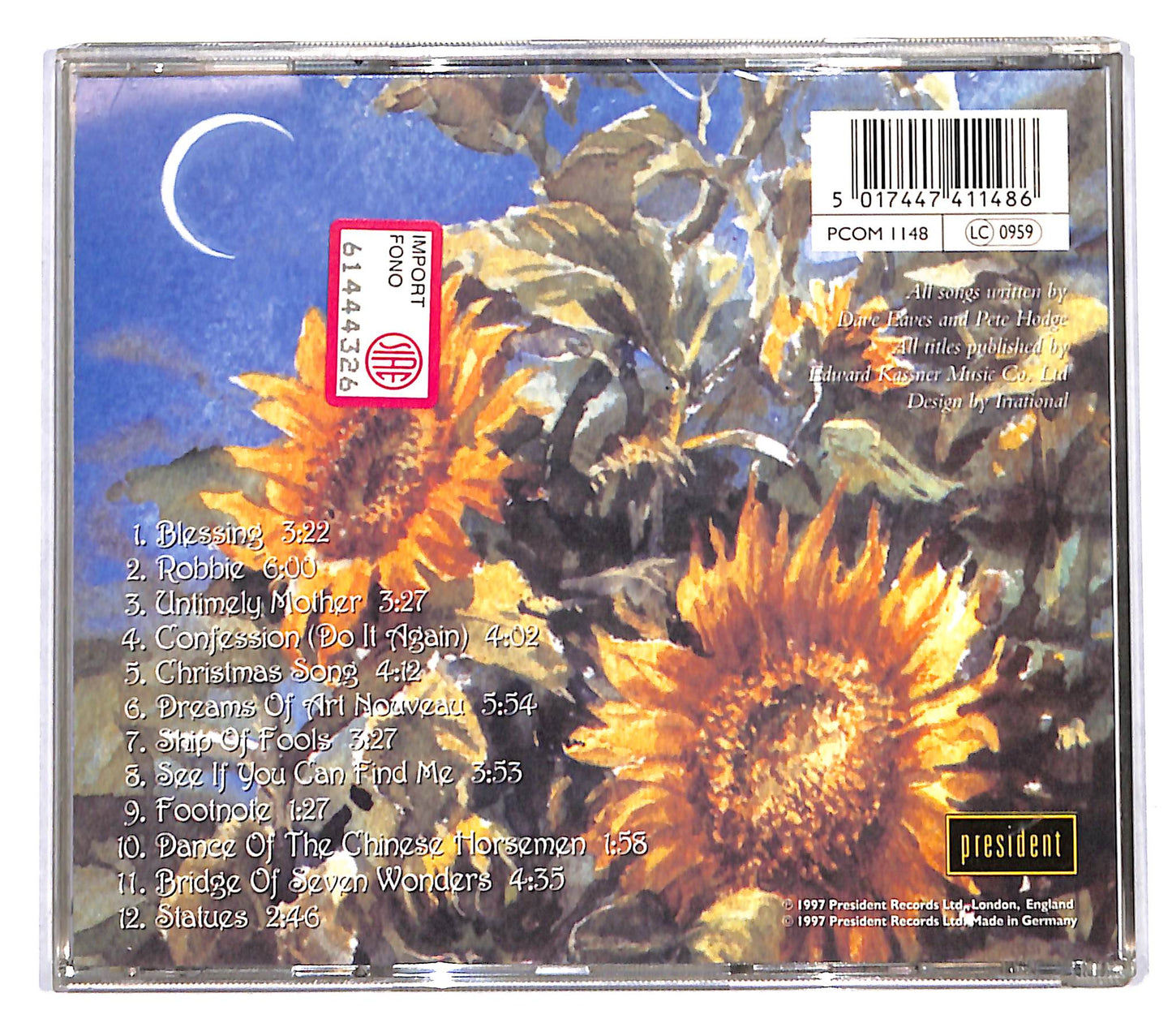 EBOND Dulcimer - Into The Light... CD CB062045