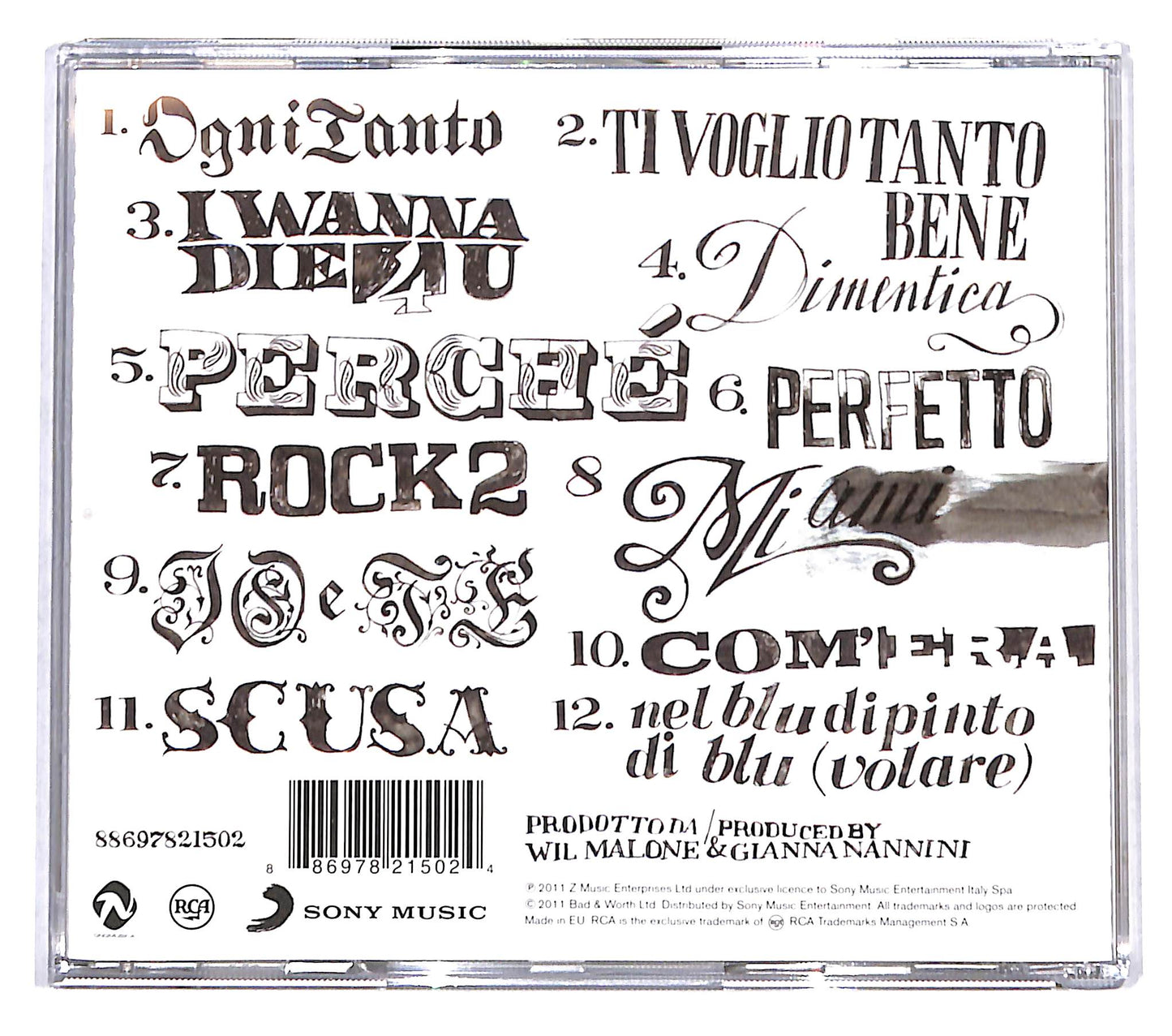 EBOND Gianna Nannini - Io E Te CD CB062053