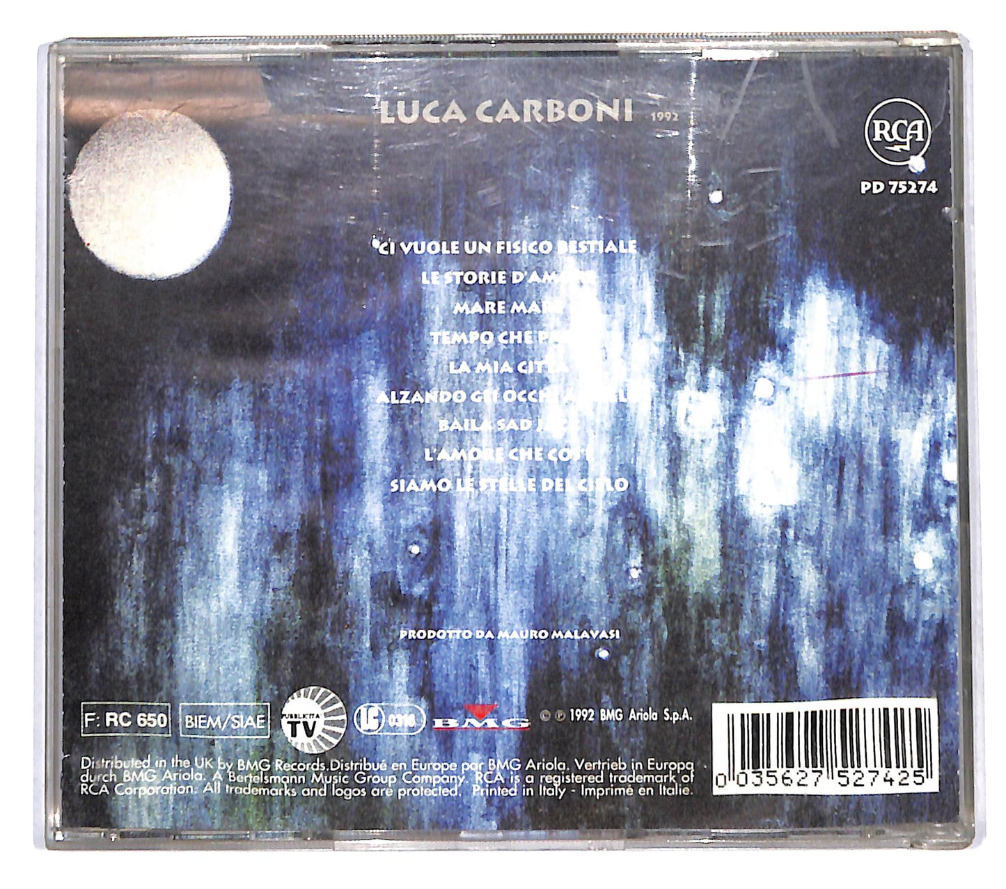 EBOND Luca Carboni - Carboni CD CB062060