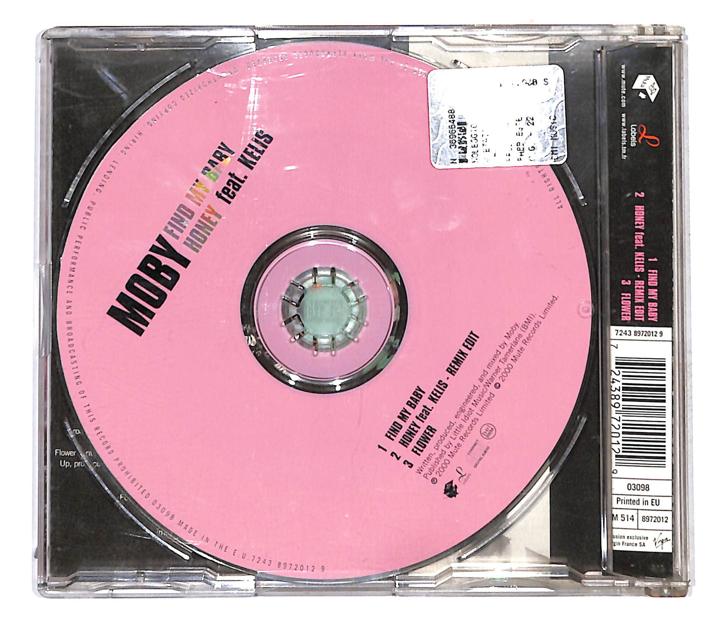 EBOND Moby - Find My Baby - Honey Feat. Kelis CD CB062305