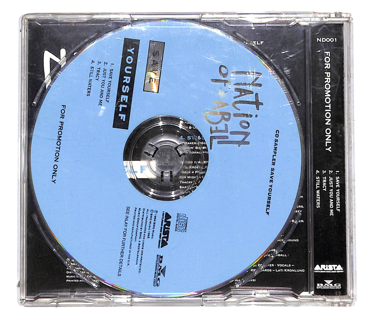 EBOND Nation of Abel - Save Yourself CD CB062313