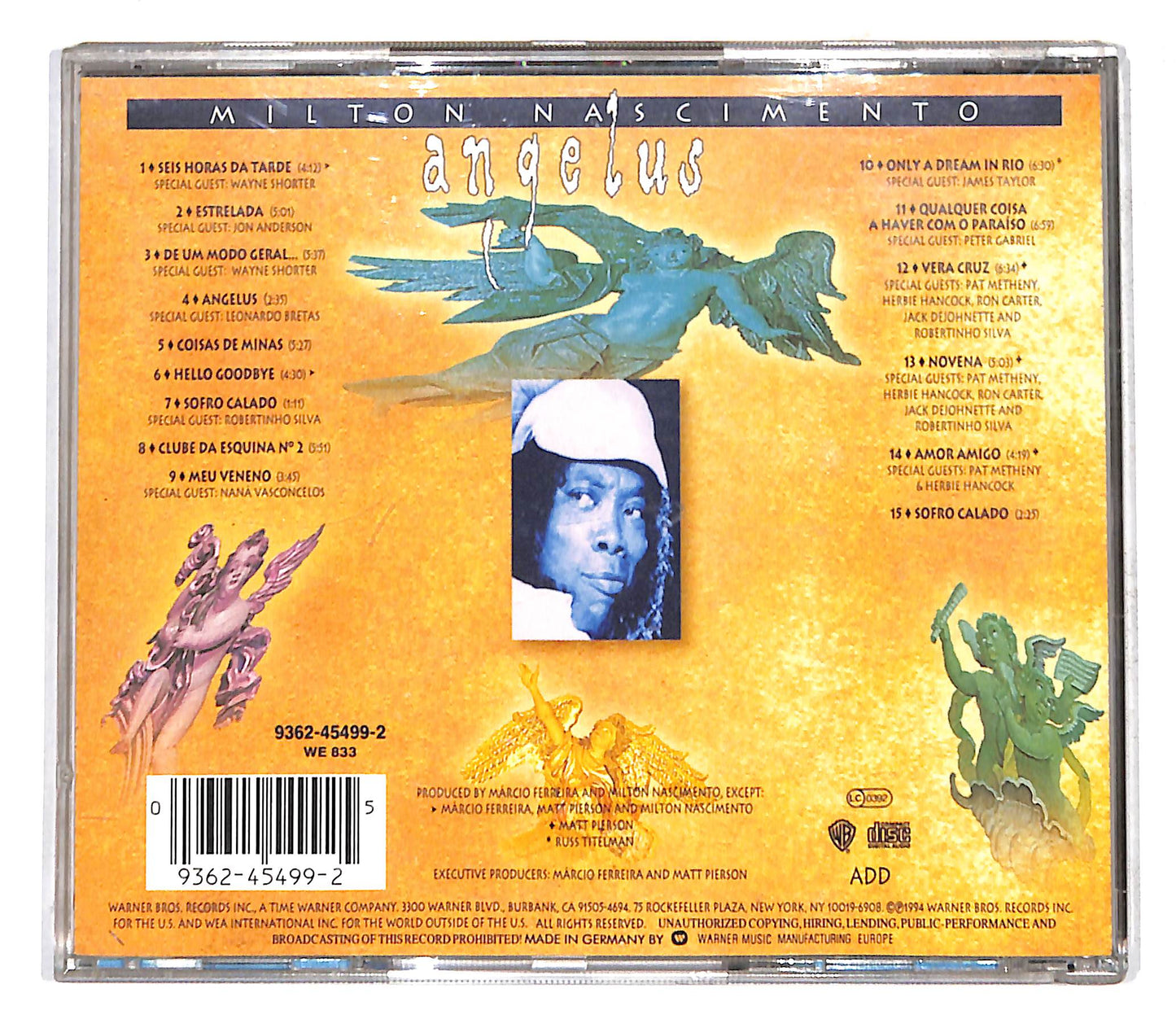 EBOND Milton Nascimento - Angelus CD CB062318