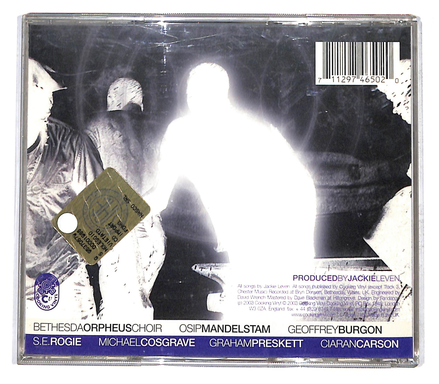 EBOND Jackie Leven - Shining Brother Shining Sister CD CB062324
