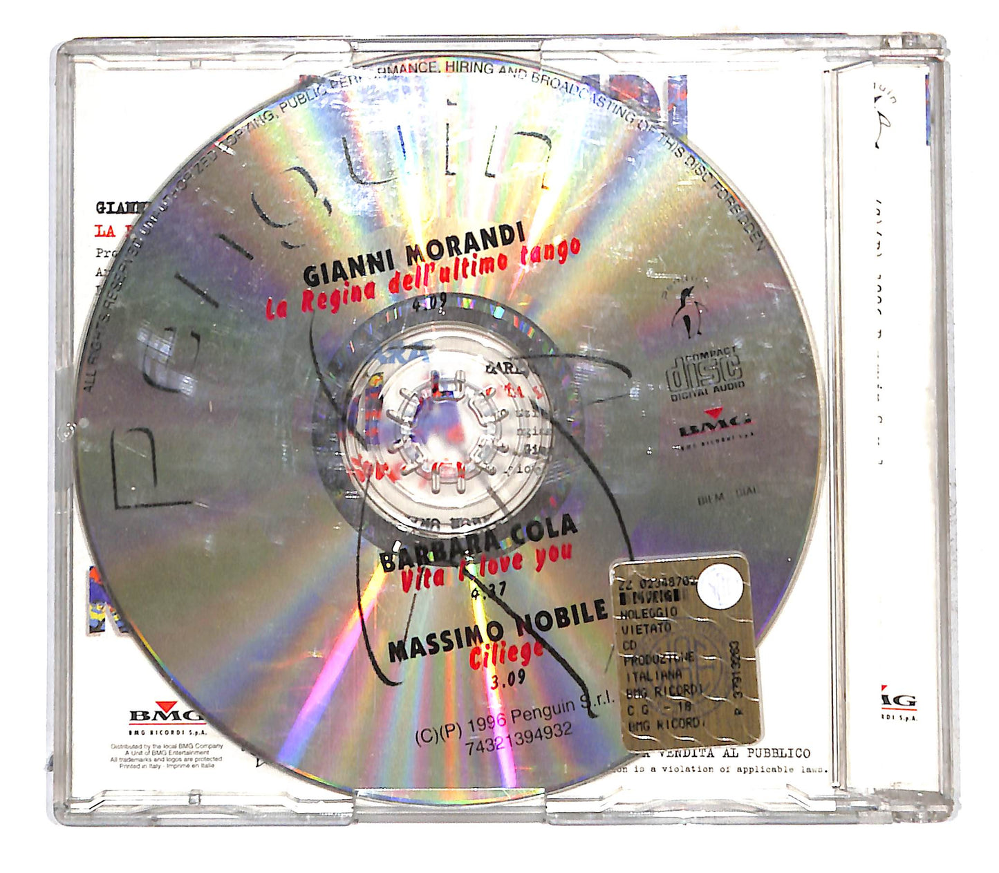 EBOND Various - Progetto Penguin estate 1996 CD CB062338