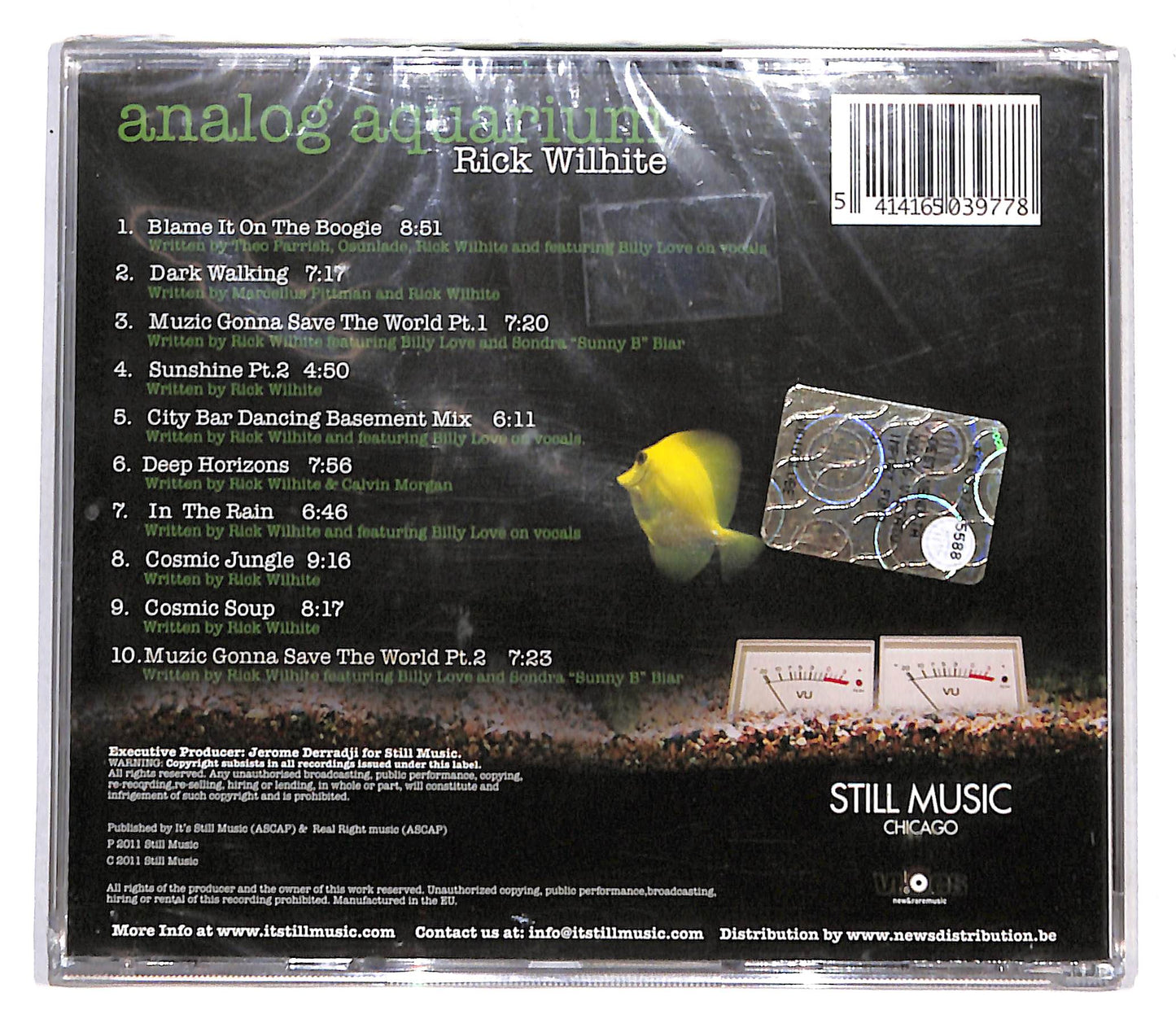 EBOND Rick Wilhite - Analog Aquarium CD CB062509