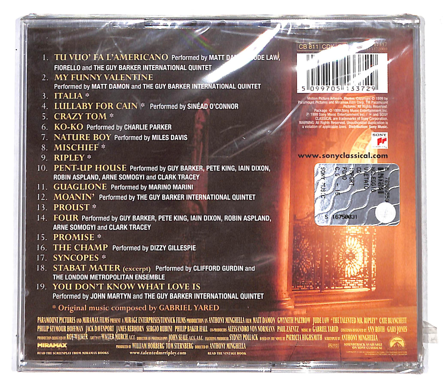 EBOND Various - The Talented Mr. Ripley CD CB062563