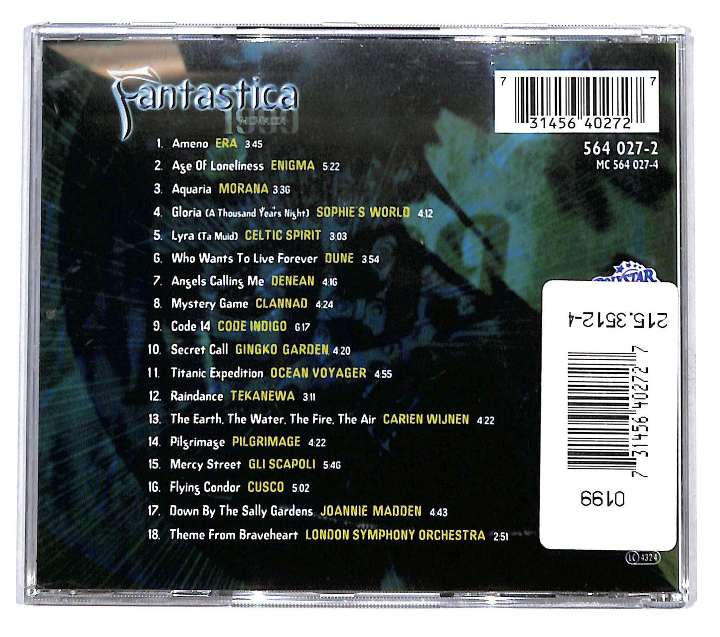 EBOND Various - Fantastica 1999 (MCMXCIX) CD CB068417