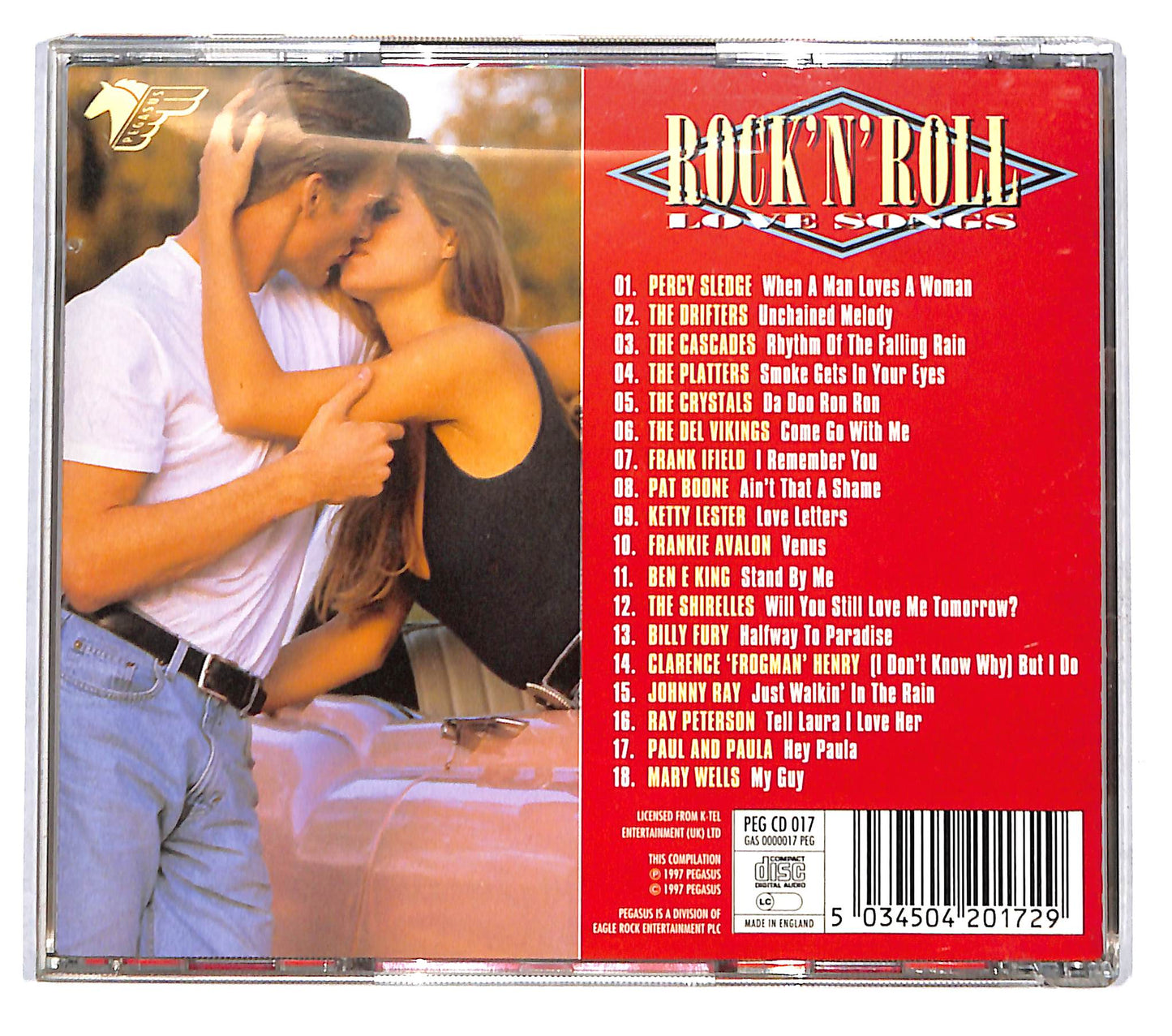 EBOND Various - Rock 'n' Roll Love Songs - Unchained Melody CD CB068425