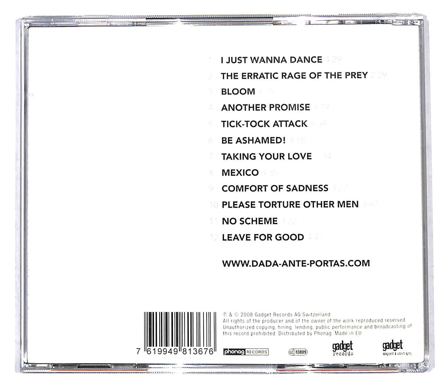 EBOND Dada Ante Portas - The Theory Of Everything CD CB068448