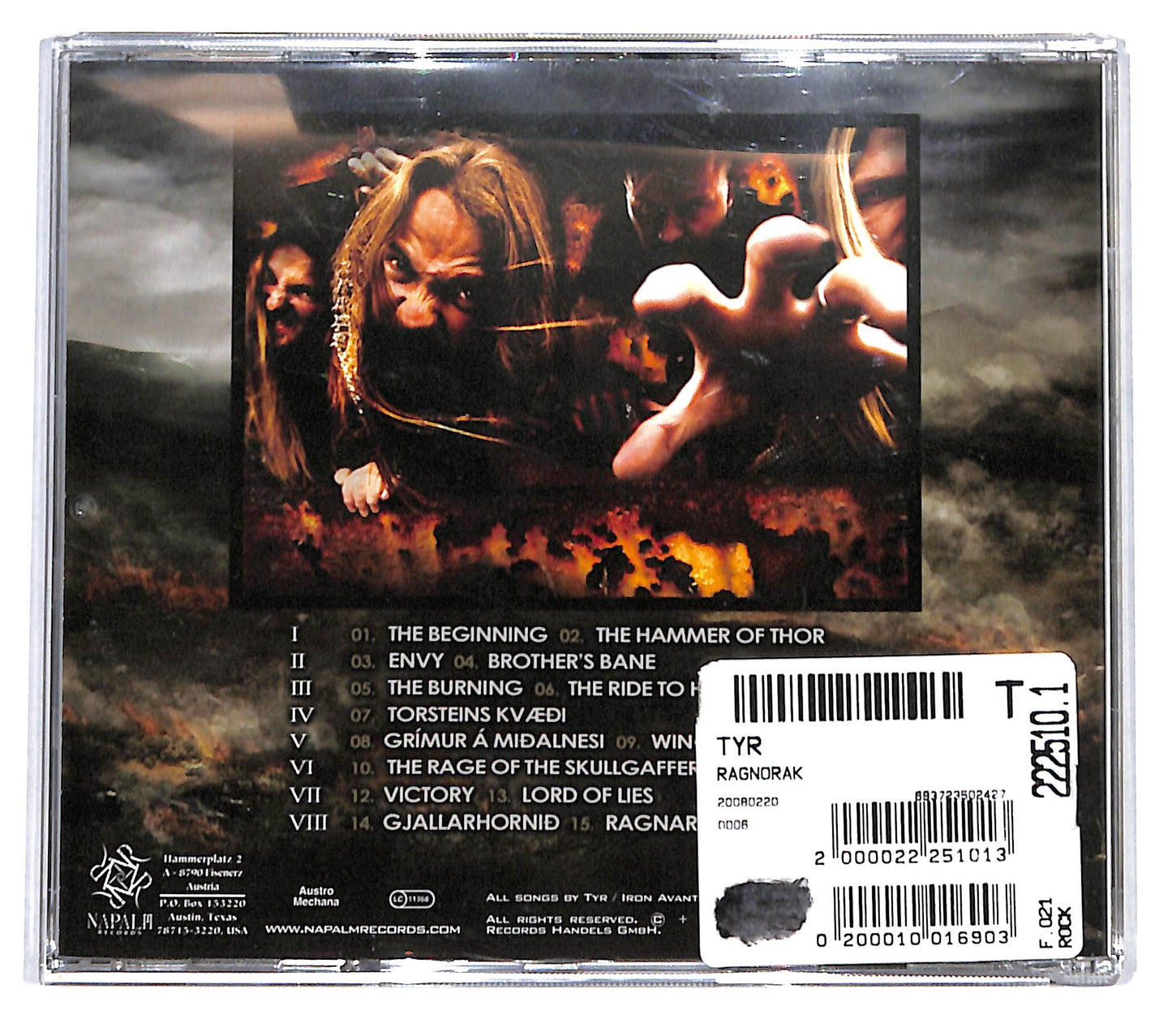 EBOND Týr - Ragnarok CD CB068451