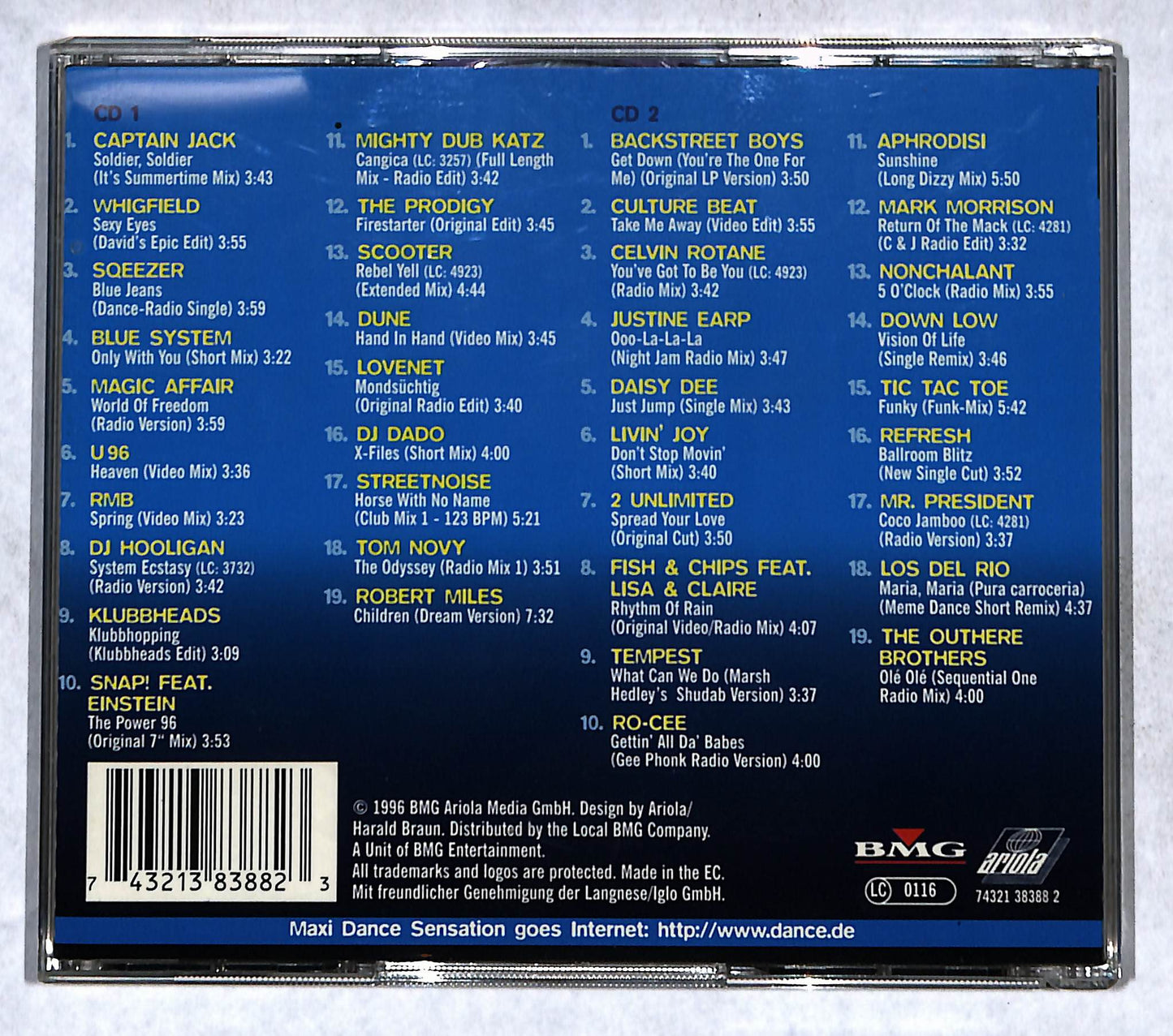 EBOND Various - Maxi Dance Sensation 22 CD CB068723