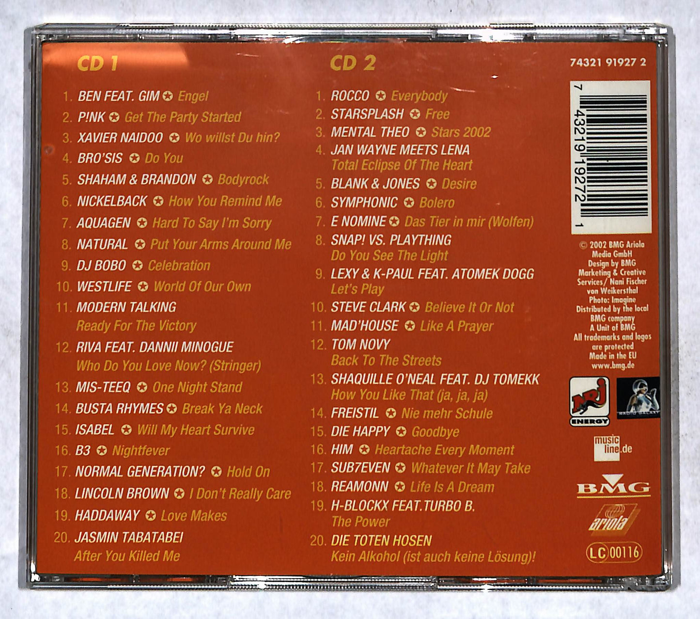 EBOND Various - Booom 2002 - The Second CD CB068733