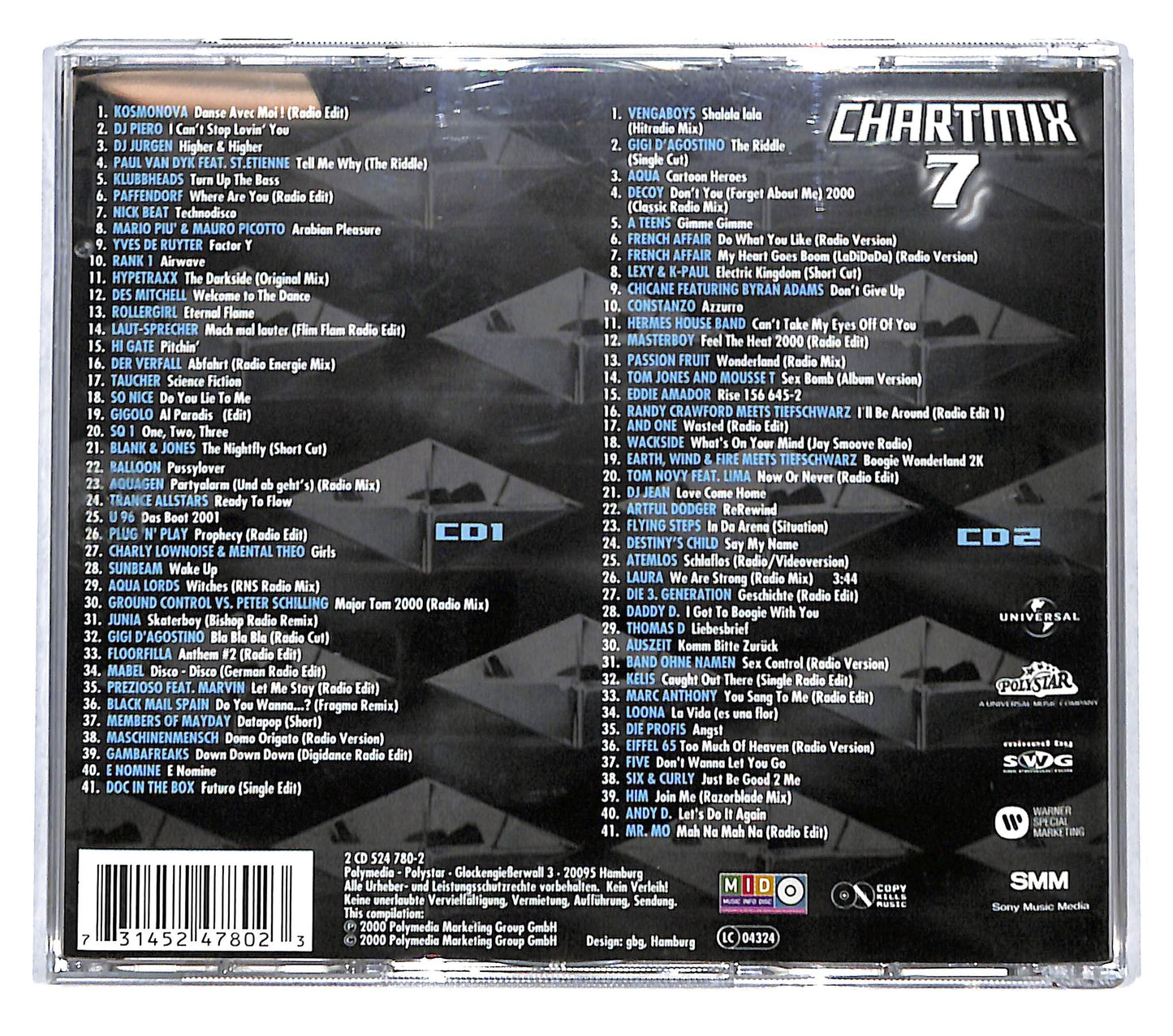 EBOND Various - Chartmix 7 CD CB068749