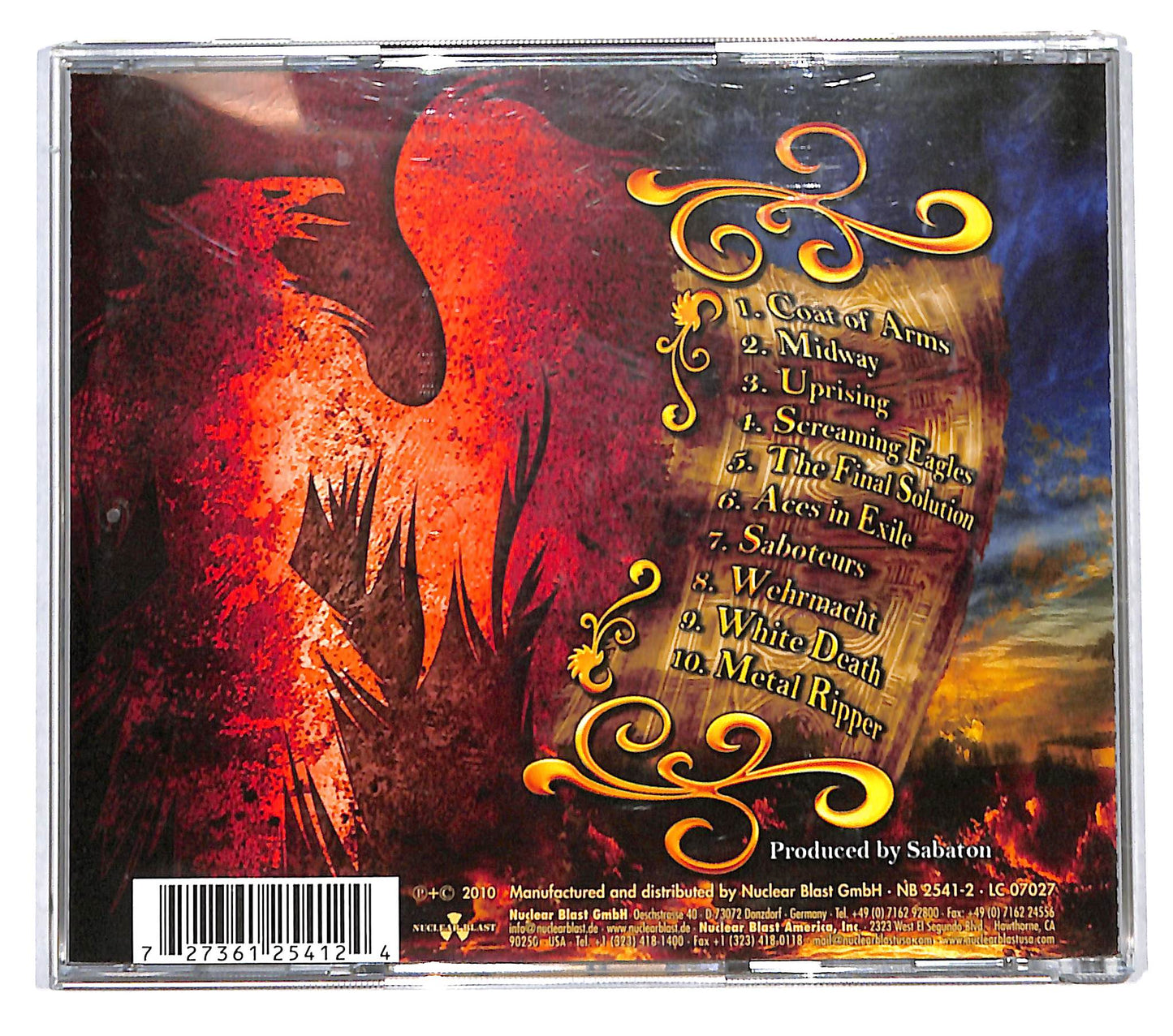 EBOND Sabaton - Coat Of Arms CD CB069639