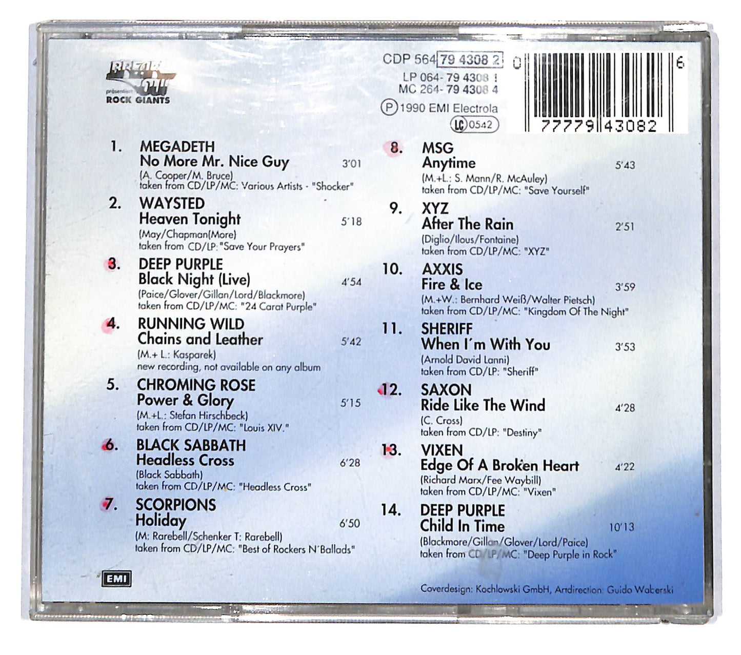 EBOND Various - Rock Giants CD CB069645