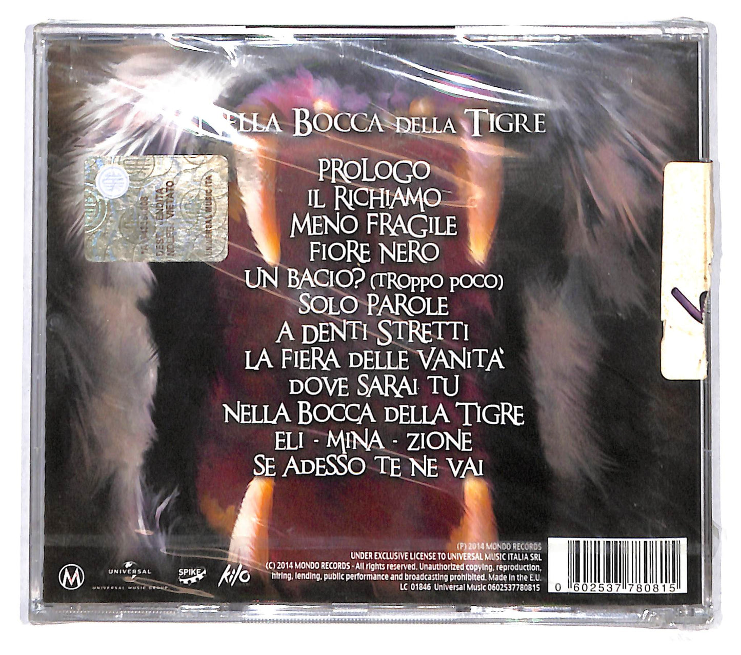 EBOND Mondo Marcio - Nella Bocca Della Tigre CD CB069656