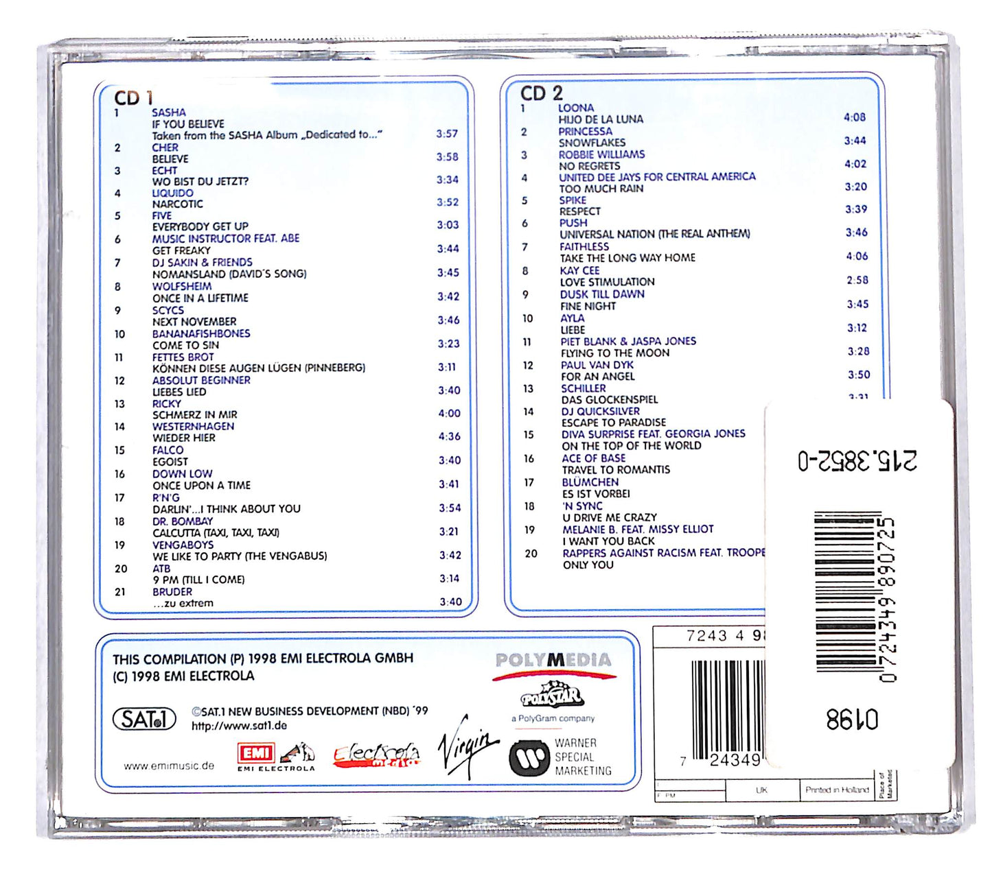 EBOND Various - Megahits 99 Die Erste CD CB070826