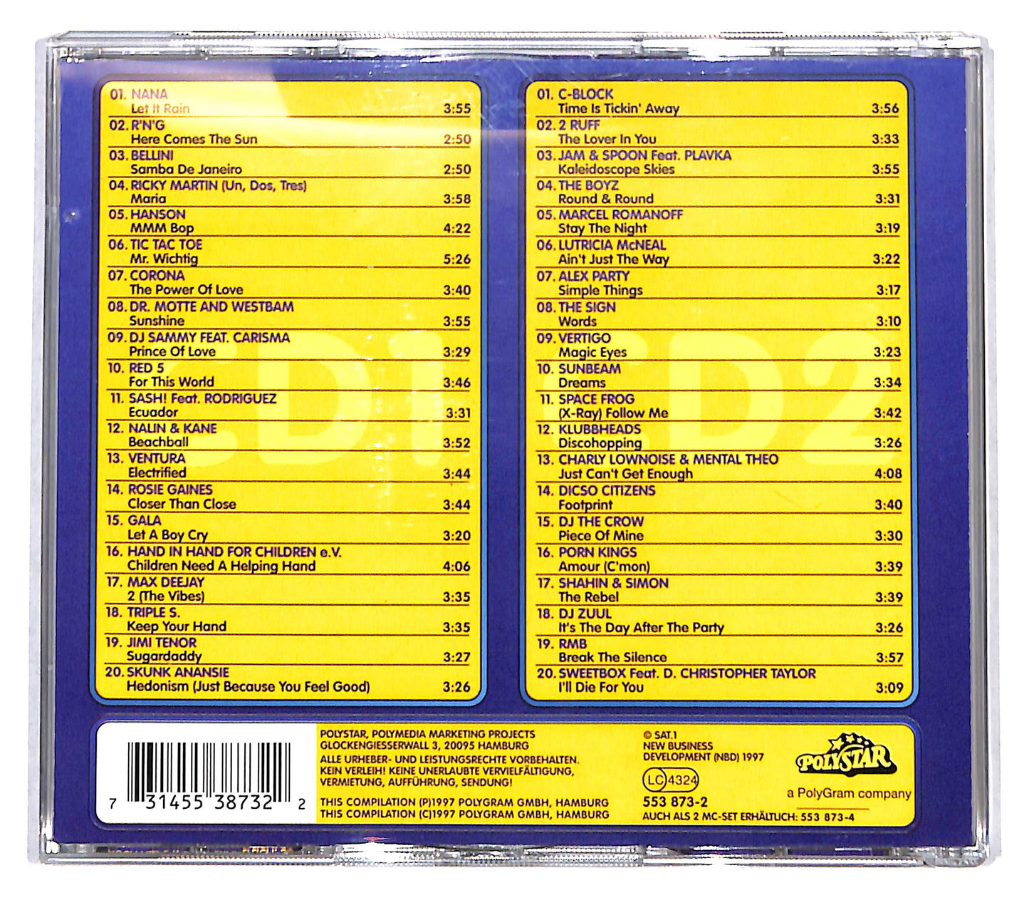 EBOND Various - Mega Hits 97 Die Zweite CD CB070829