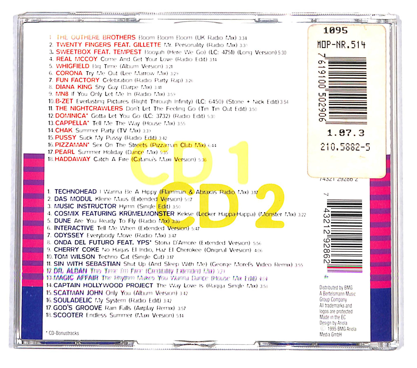 EBOND Various - Maxi Dance Sensation 19 CD CB070834