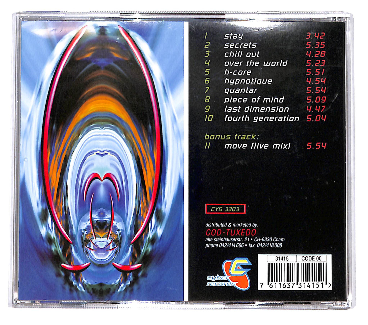 EBOND Cygnet - Cyber Trance CD CB070844