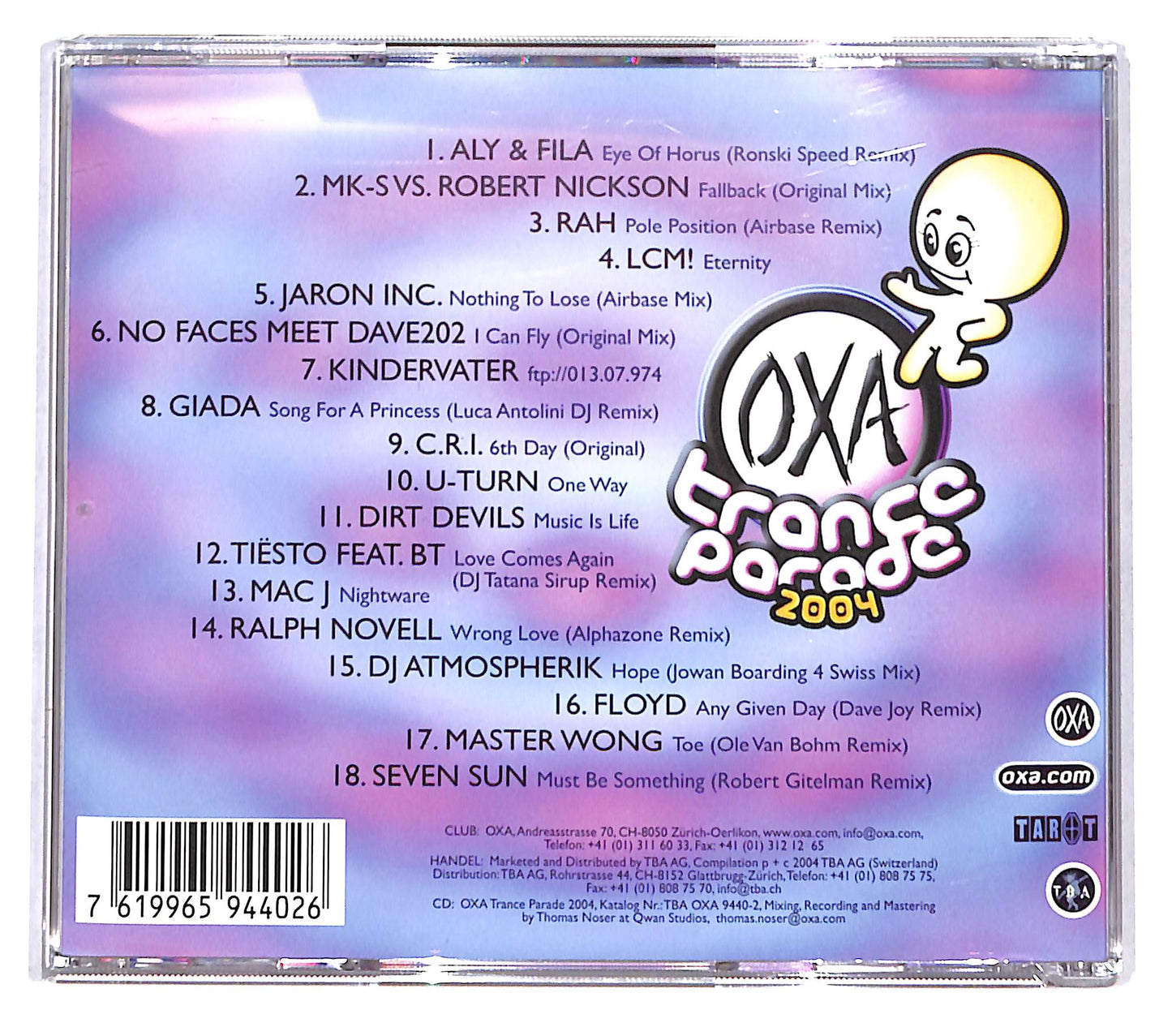 EBOND Various - OXA Trance Parade 2004 CD CB070845