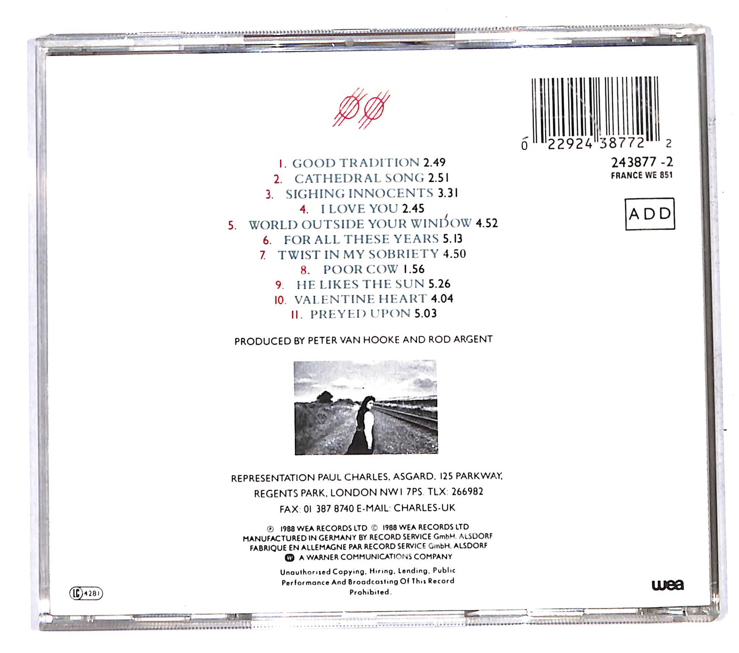 EBOND Tanita Tikaram - Ancient Heart CD CB071517