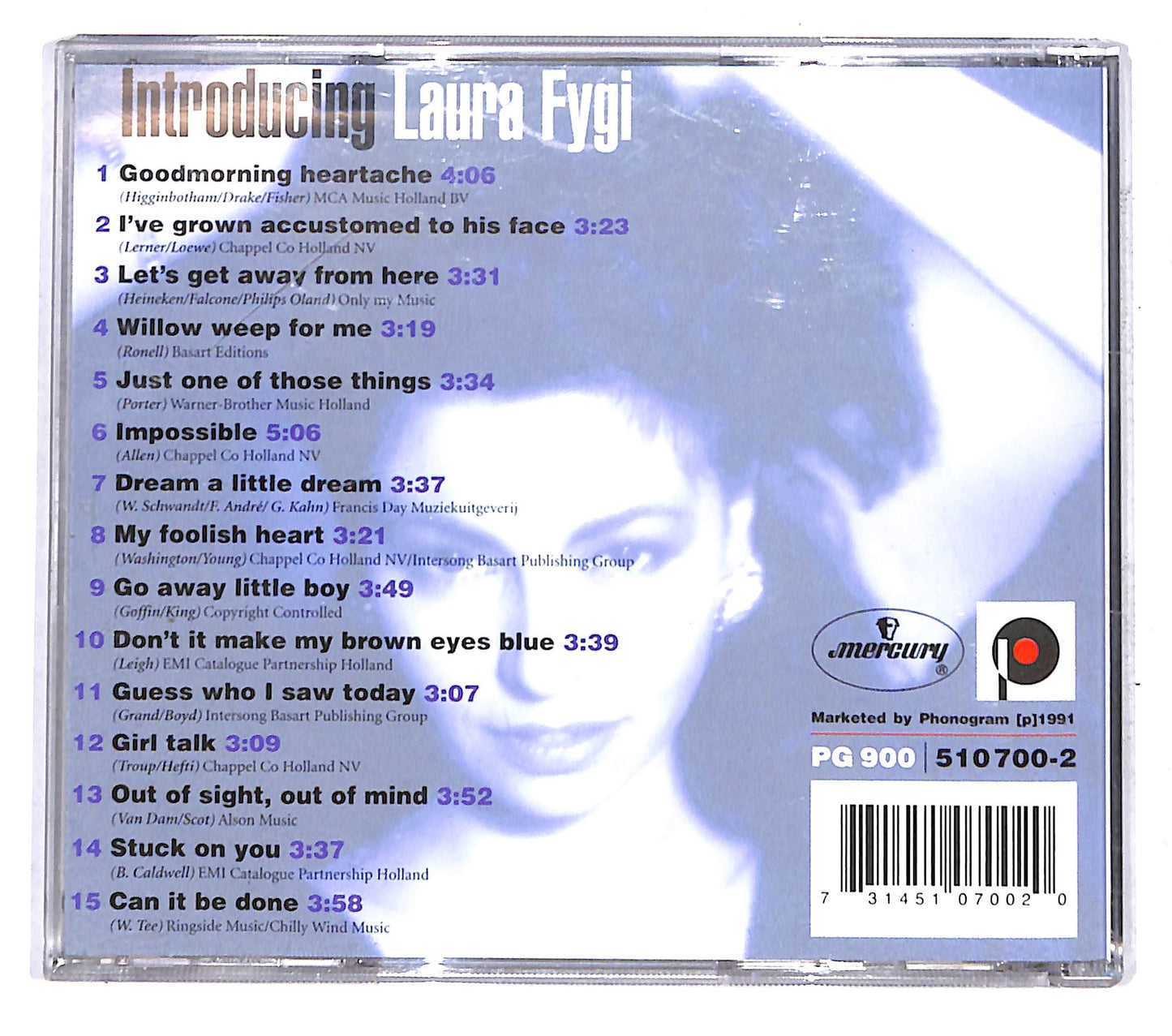 EBOND Laura Fygi - Introducing CD CB071534