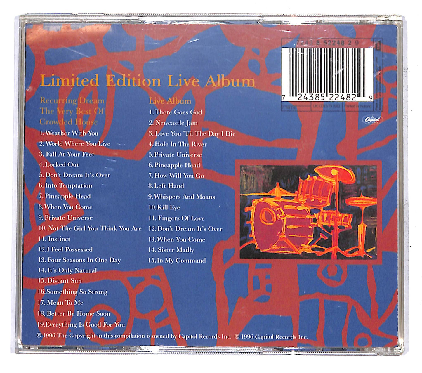 EBOND Crowded House - Recurring Dream CD CB071536