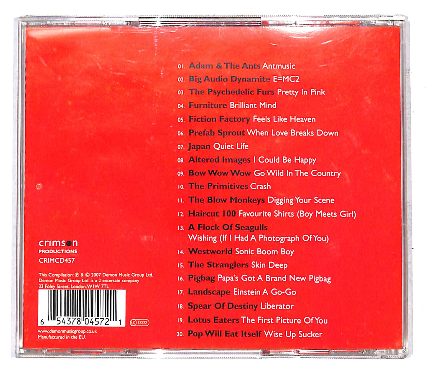 EBOND Various - Absolute - Hits (Alternative 80s) CD CB071542