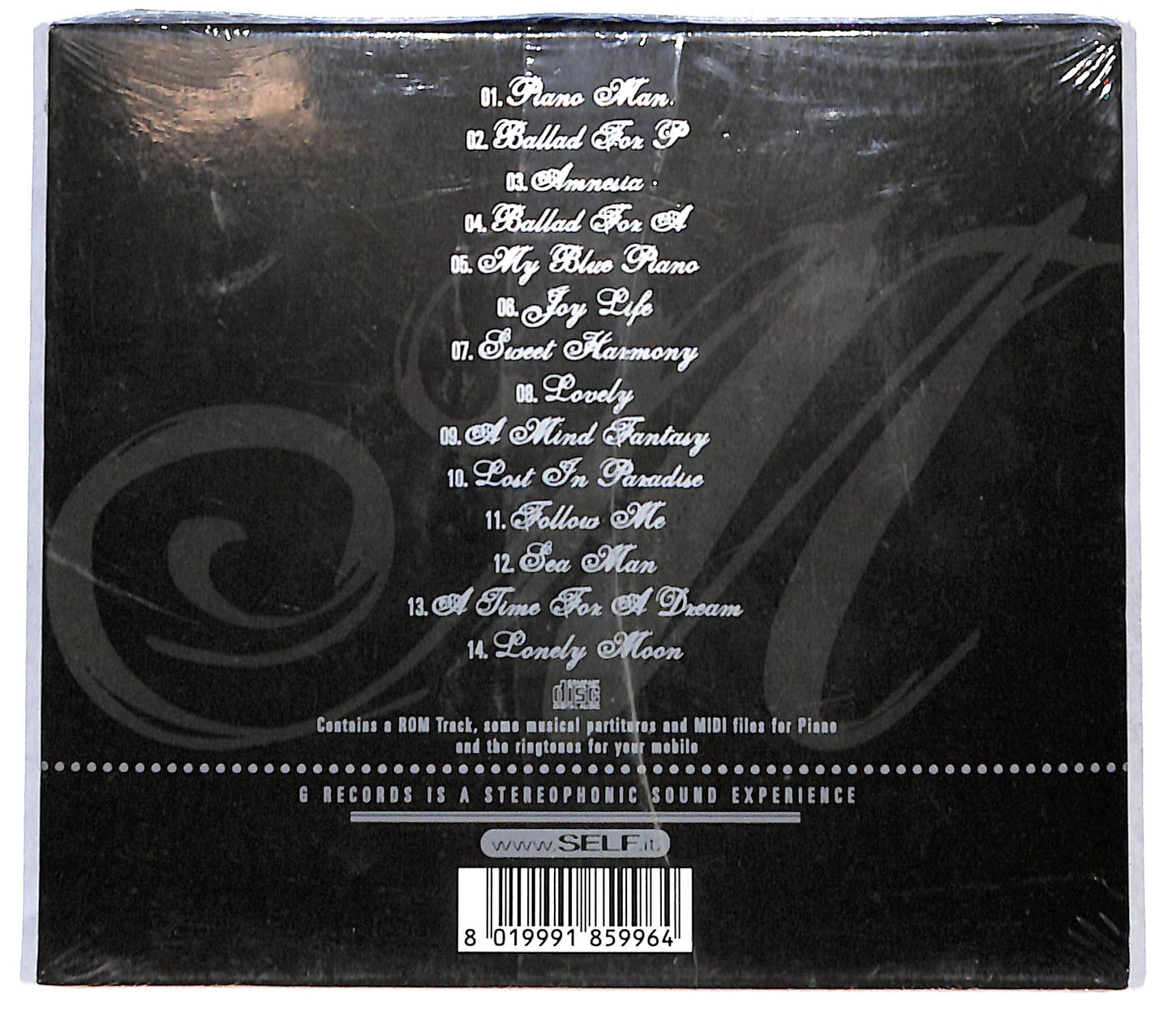 EBOND Piano Man - Amnesia CD CB073109