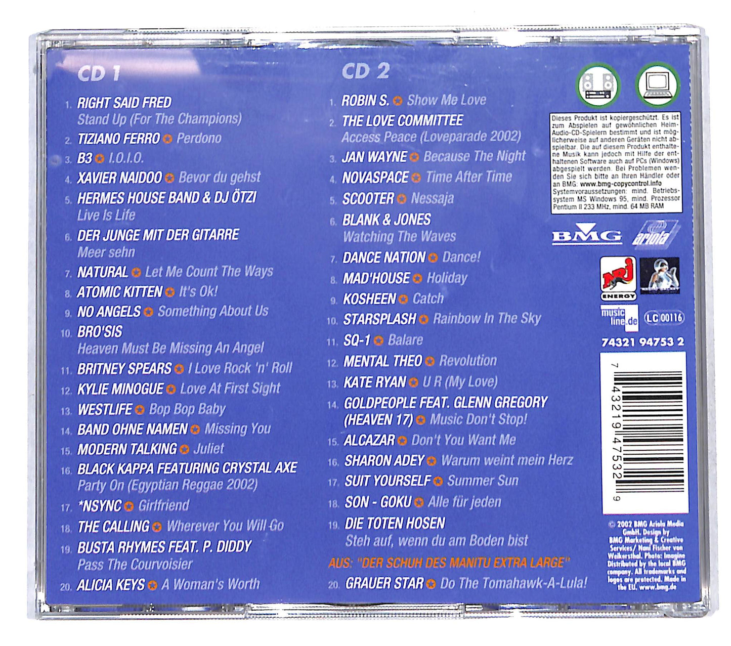 EBOND Various - Booom 2002 - The Third (40 Explosive Hits) CD CB073129